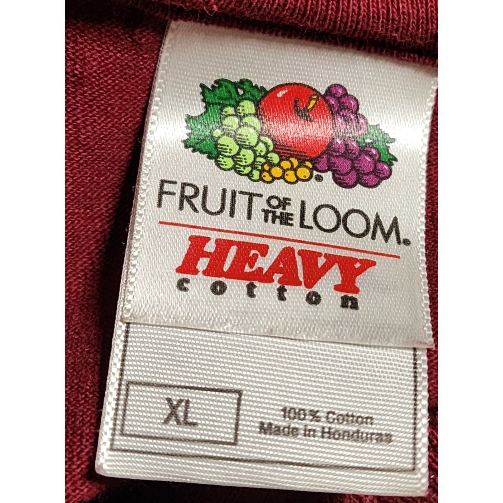 Fruit Of The Loom VINTAGE Fruit of the Loom T-Shirt Bourbon Street New Orleans Travel Souvenir Crew Neck Men XL Red Embroidered 2000s Shirts Mens Size US XL / EU 56 / 4 - 5 Thumbnail