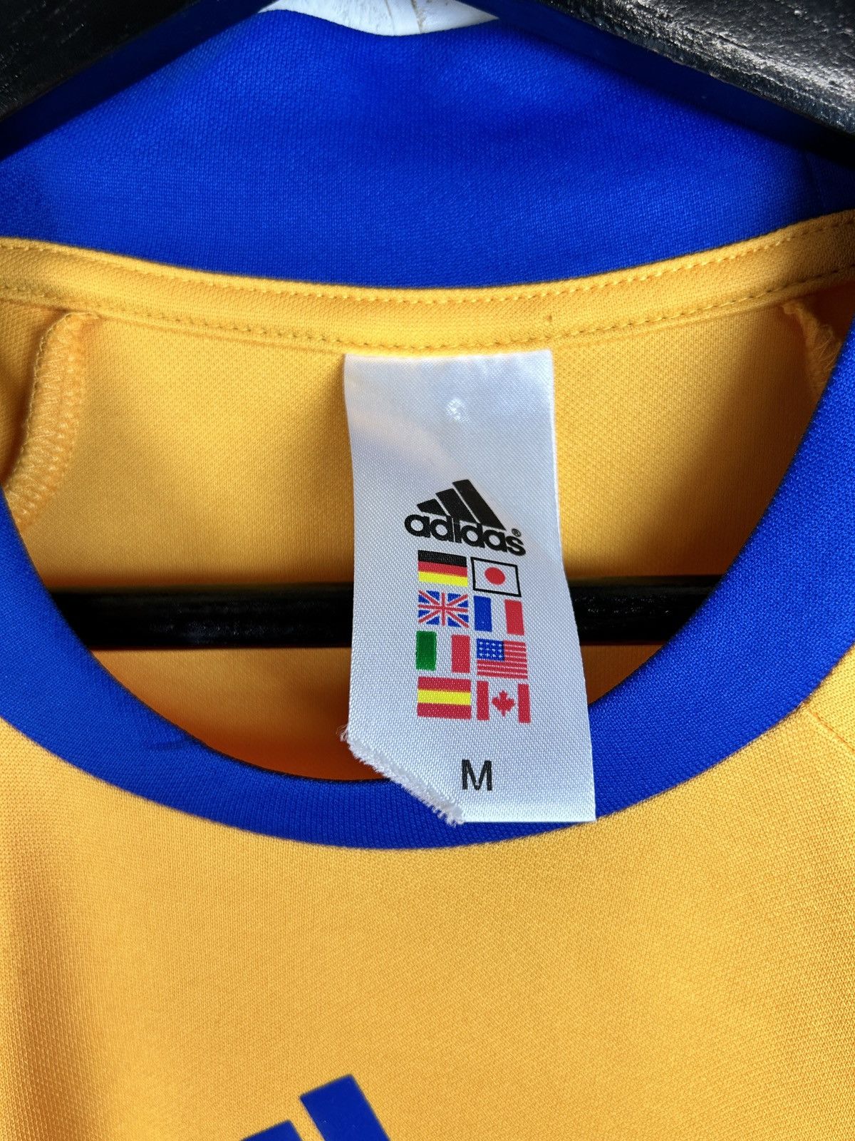 Adidas Vintage Adidas Romania Team 2008 Home Kit Soccer Jersey M Size US M / EU 48-50 / 2 - 6 Thumbnail