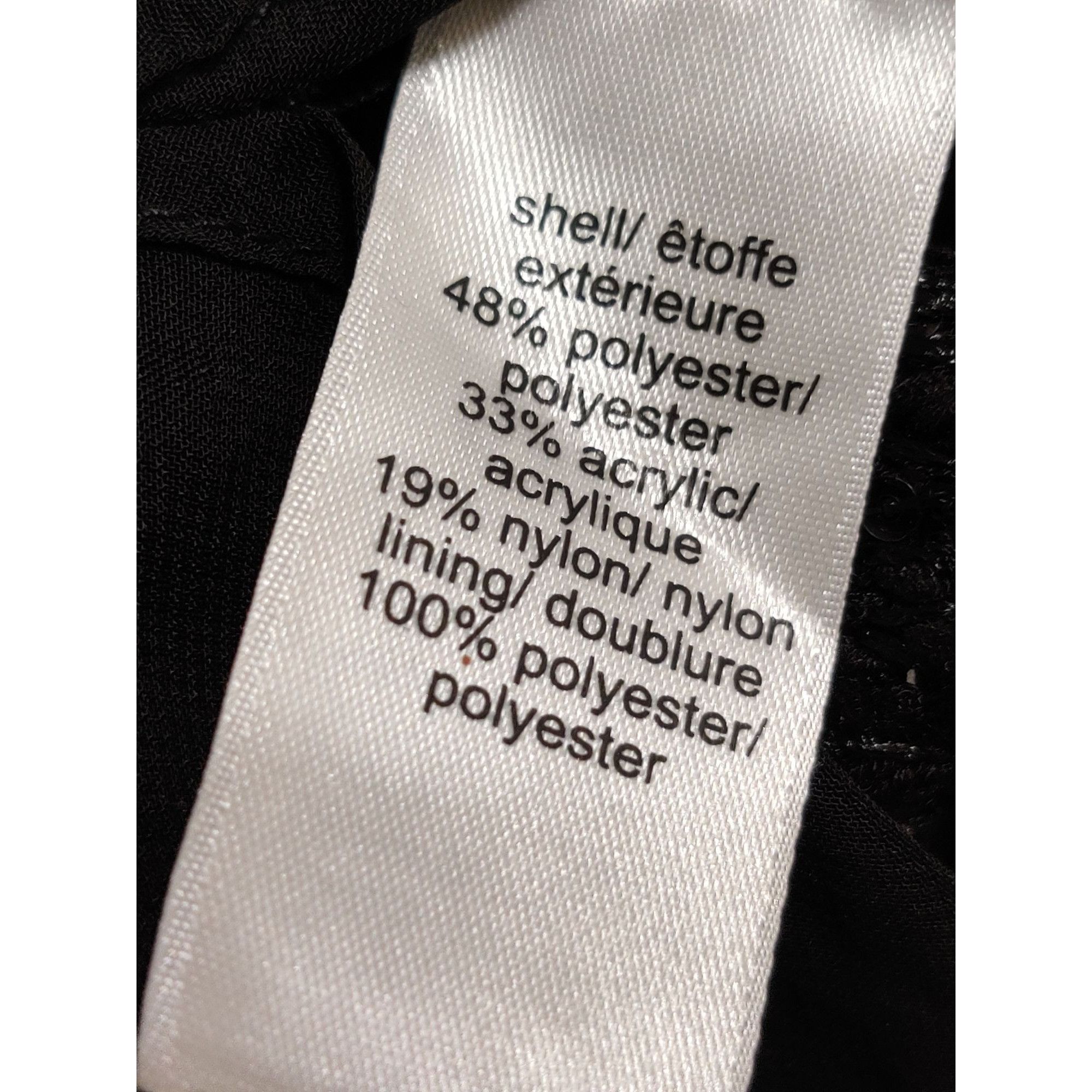 Other Maurices Black Sequin Open Knit Tunic Sweater Size L Sheer H Size L / US 10 / IT 46 - 8 Thumbnail