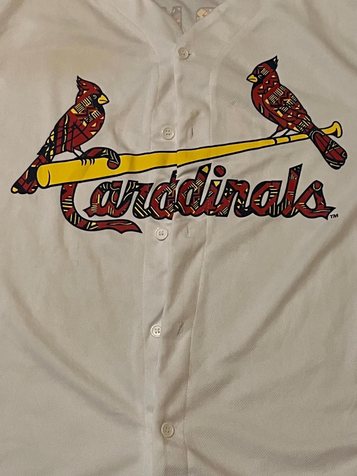 Unknown London St. Louis Cardinals Baseball Jersey #16 Wong Size ONE SIZE - 3 Thumbnail