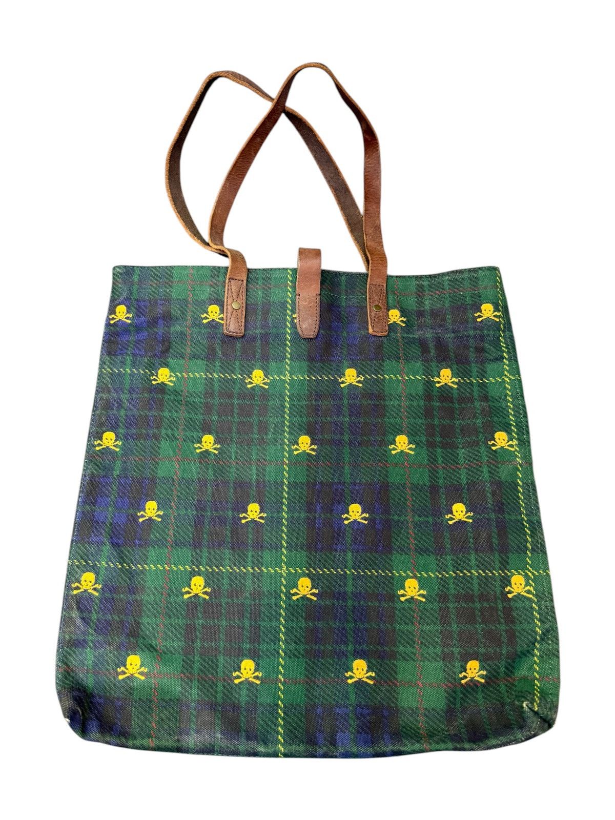 Rugby Ralph Lauren Rugby Ralph Lauren BlackWatch Skull Tote Bag Size ONE SIZE - 2 Thumbnail