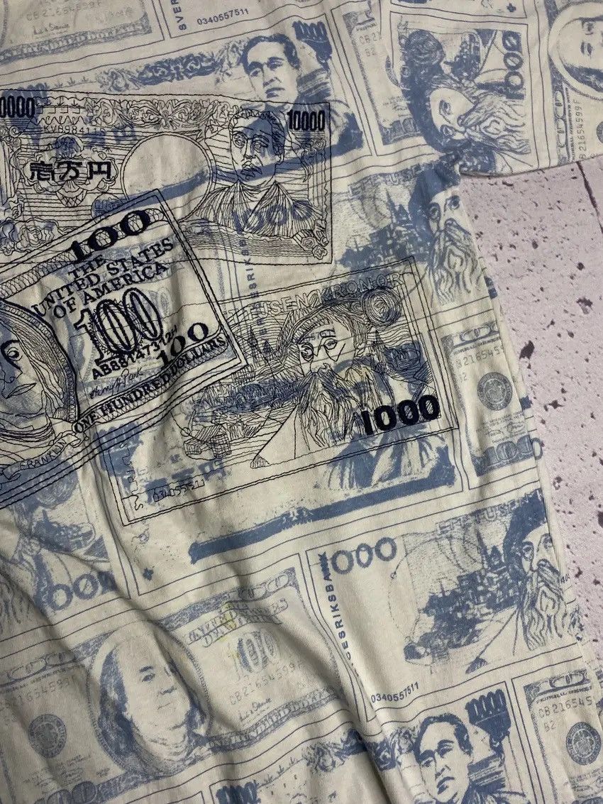 Vintage 💸Men’s Vintage T-Shirt Over Print Dollars 212 NYC Tee💸 Size US L / EU 52-54 / 3 - 5 Thumbnail