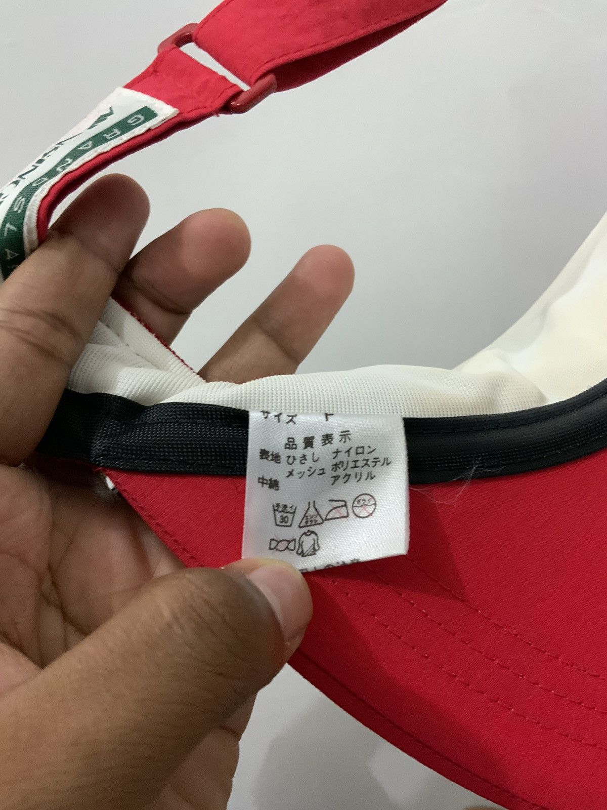 Japanese Brand Vintage Munsing Wear Grand Slam Visor Hat Size ONE SIZE - 15 Thumbnail