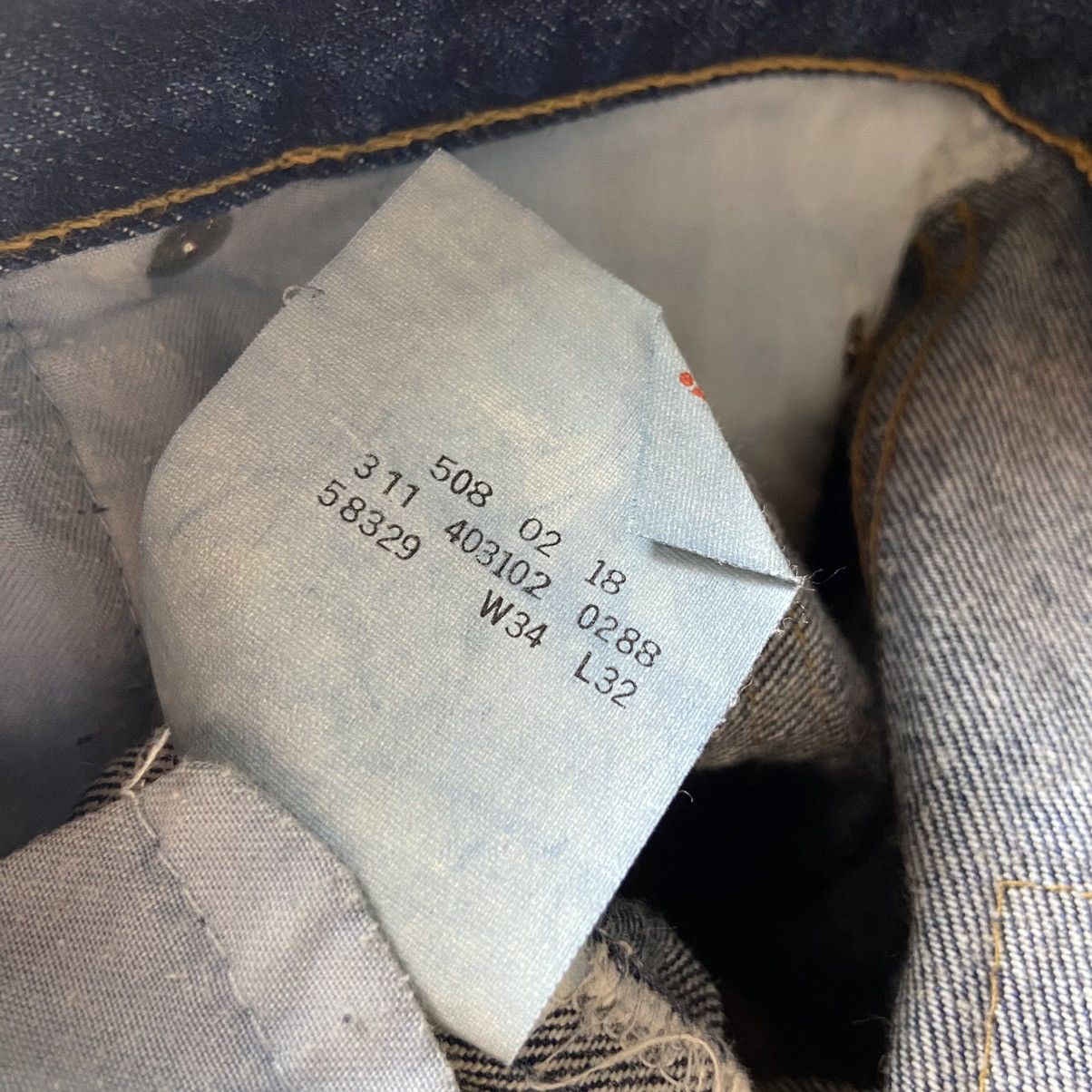 Levi's × Vintage Vintage Levi’s 508 Blue Denim Jeans Pants Size US 34 / EU 50 - 10 Thumbnail