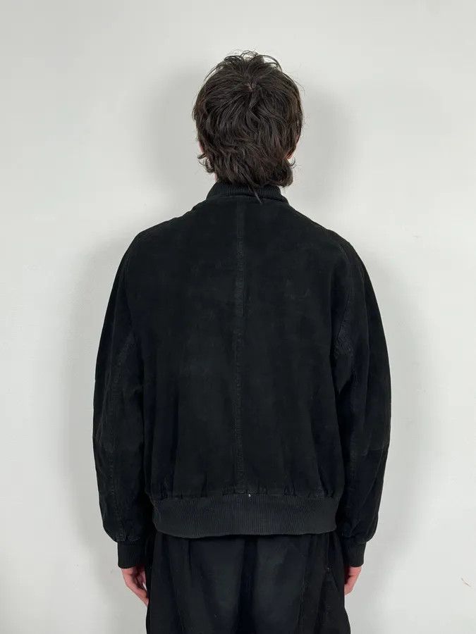 Gucci 2000s Gucci Black Suede Bomber Jacket Size US L / EU 52-54 / 3 - 3 Thumbnail