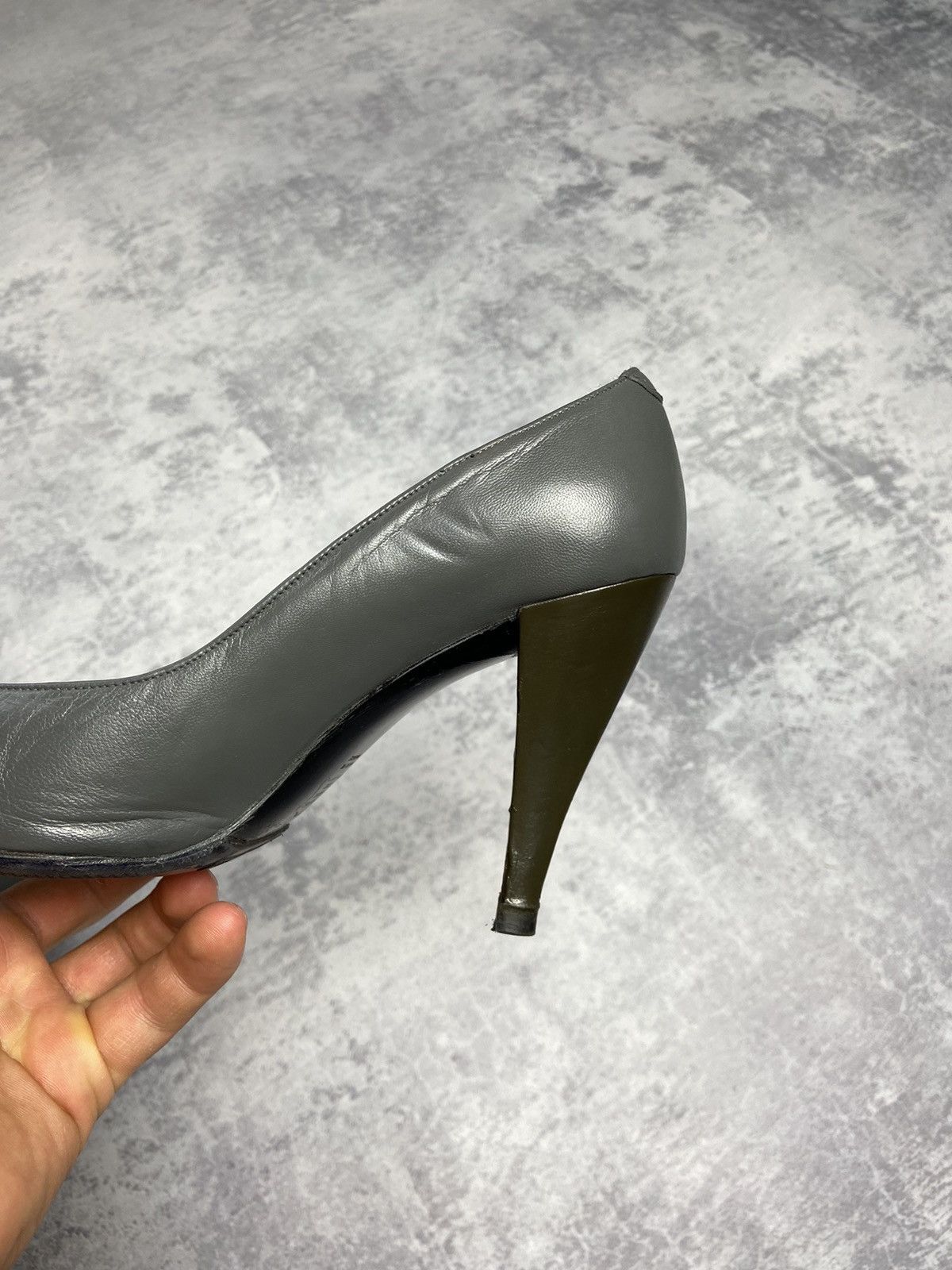 Christian Dior 90s Souliers Leather Vintage Luxury Y2K Heels