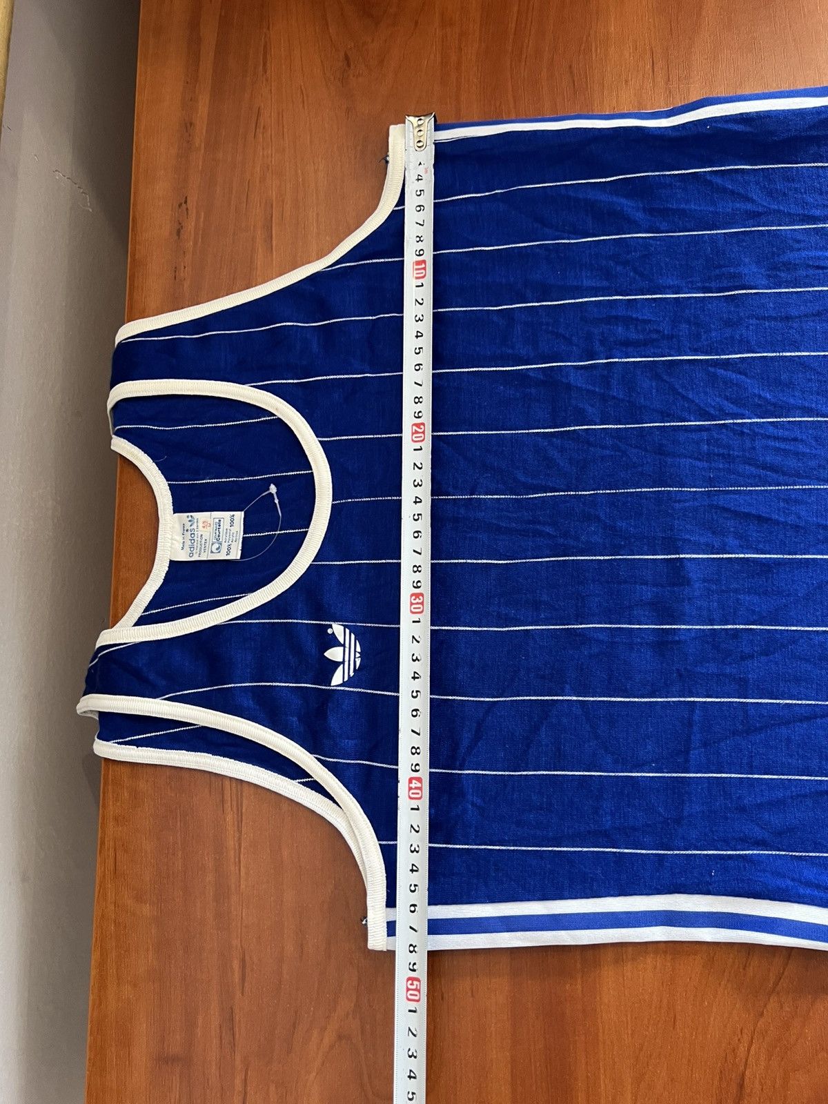 Adidas 70/80’S RARE ADIDAS VENTEX RUNNING TRAIN/ARMY VEST JERSEY Size US M / EU 48-50 / 2 - 14 Thumbnail