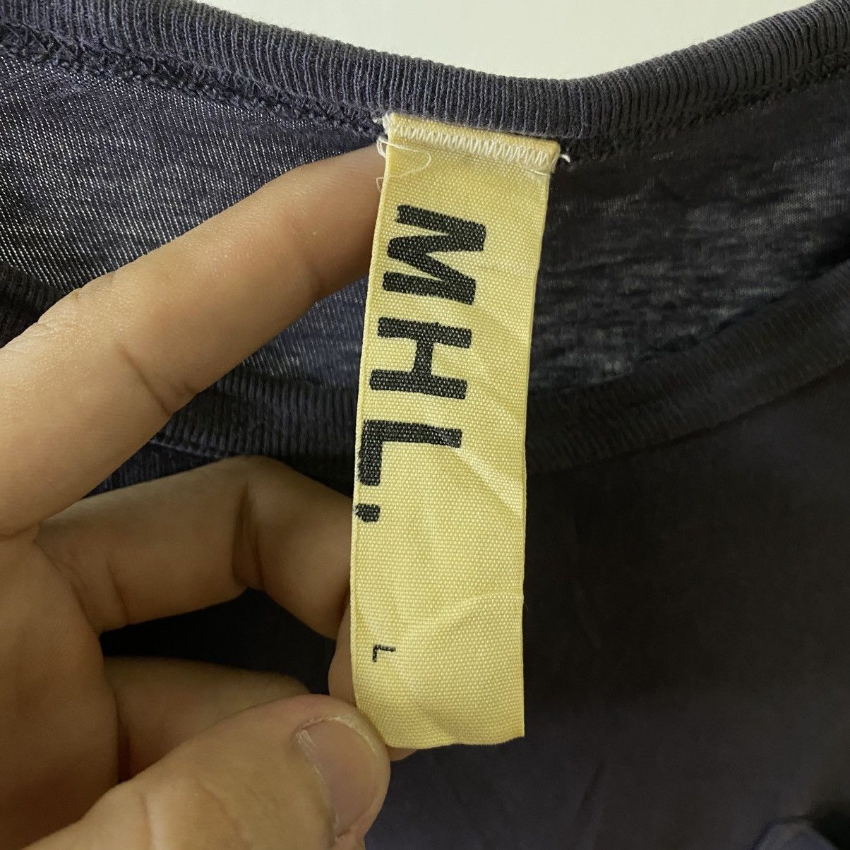 Margaret Howell MHL Single Pocket Faded T Shirt Size US L / EU 52-54 / 3 - 3 Thumbnail