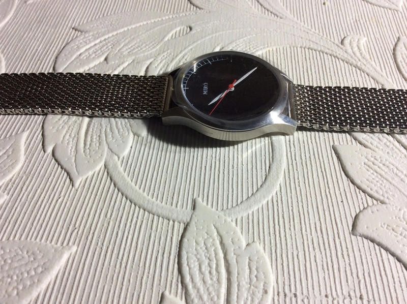 Designer Miro men's black dail mesh strainless steel braclete watch Size ONE SIZE - 3 Thumbnail