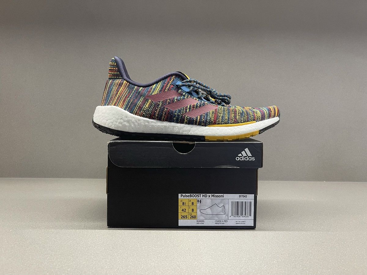 Adidas × Missoni Adidas Pulse Boost HD Missoni Tech Mint Size US 8.5 / EU 41-42 - 4 Thumbnail