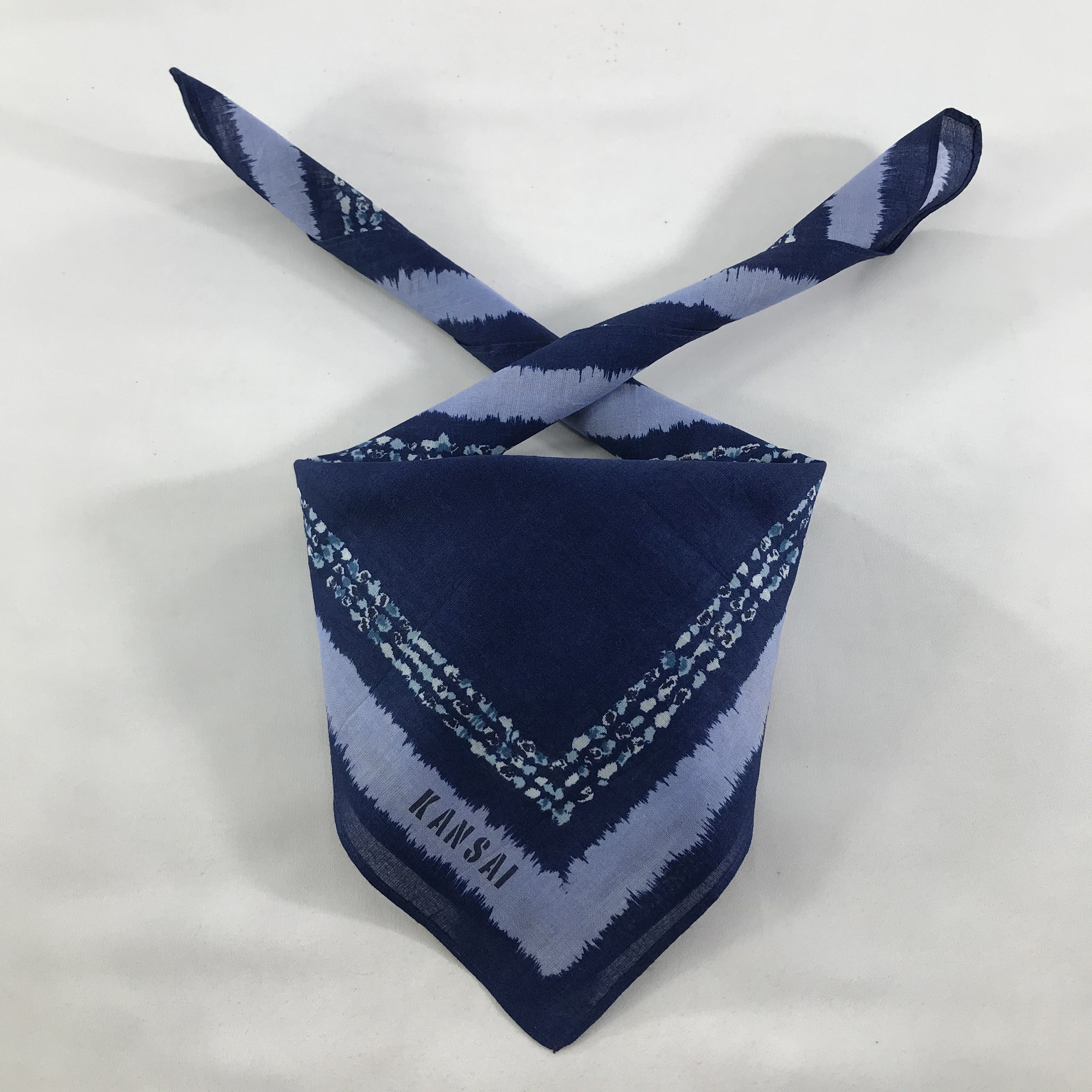 Kansai Yamamoto × Vintage Kansai Bandana / Handkerchief / Neckerchief - S1502 Size ONE SIZE - 4 Thumbnail
