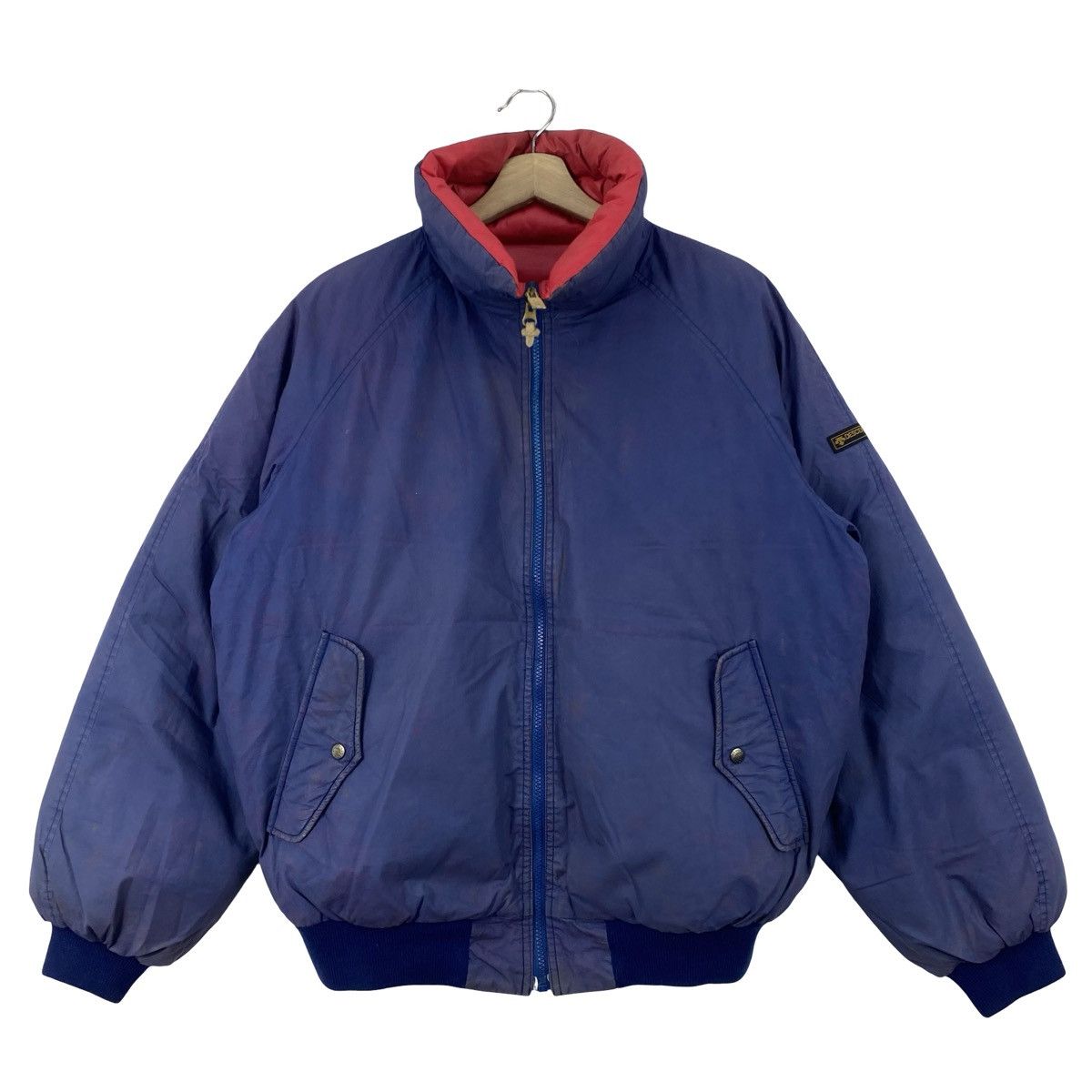 Descente Vintage DESCENTE Puffer Bomber Jacket Collar Duck Down Ski Size US L / EU 52-54 / 3 - 5 Thumbnail