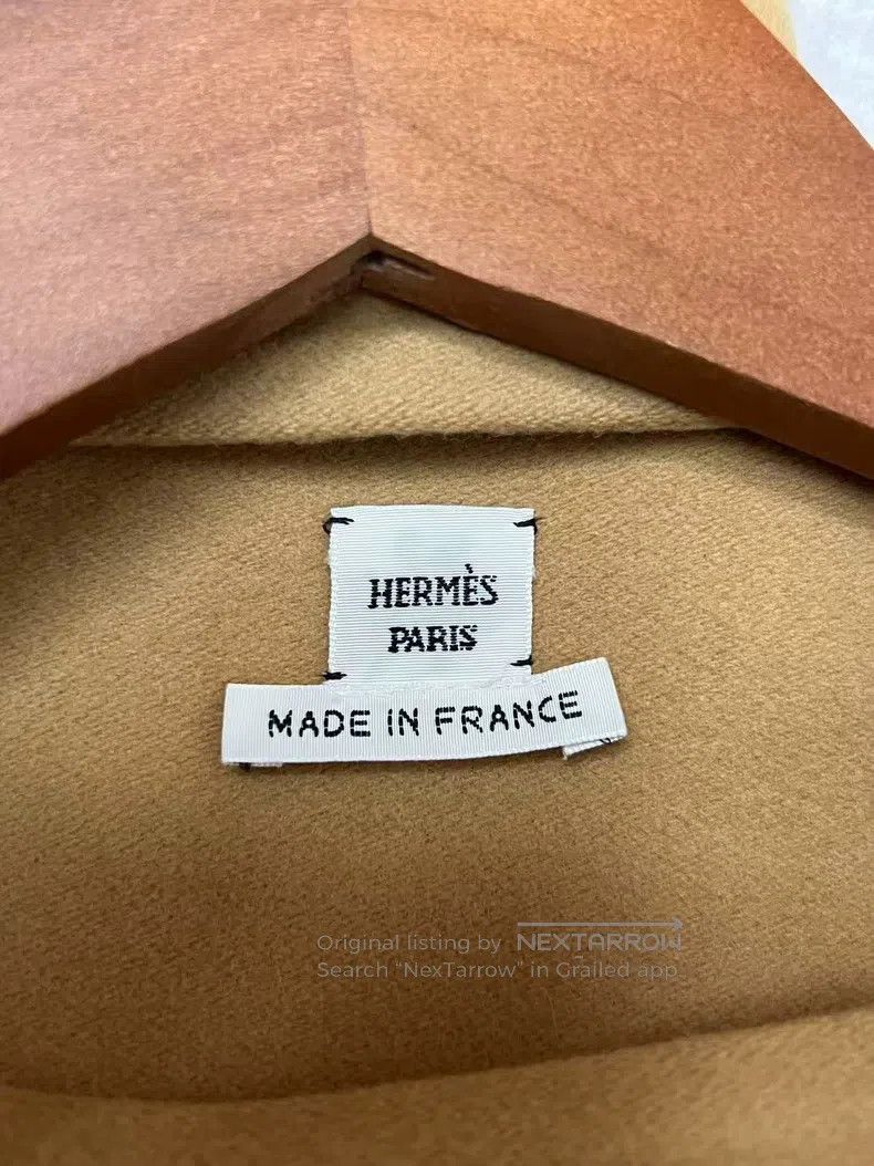 Hermes Hermes Cape coat set, with detachable cape inside Size XS / US 0-2 / IT 36-38 - 5 Thumbnail