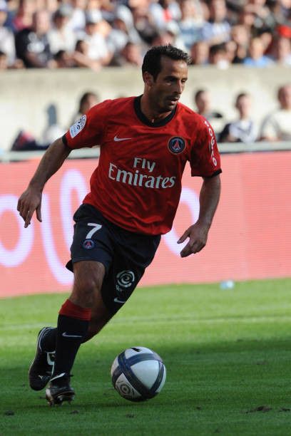 Nike Paris saint germain away 2010 ludovic giuly jersey football Size US L / EU 52-54 / 3 - 18 Thumbnail