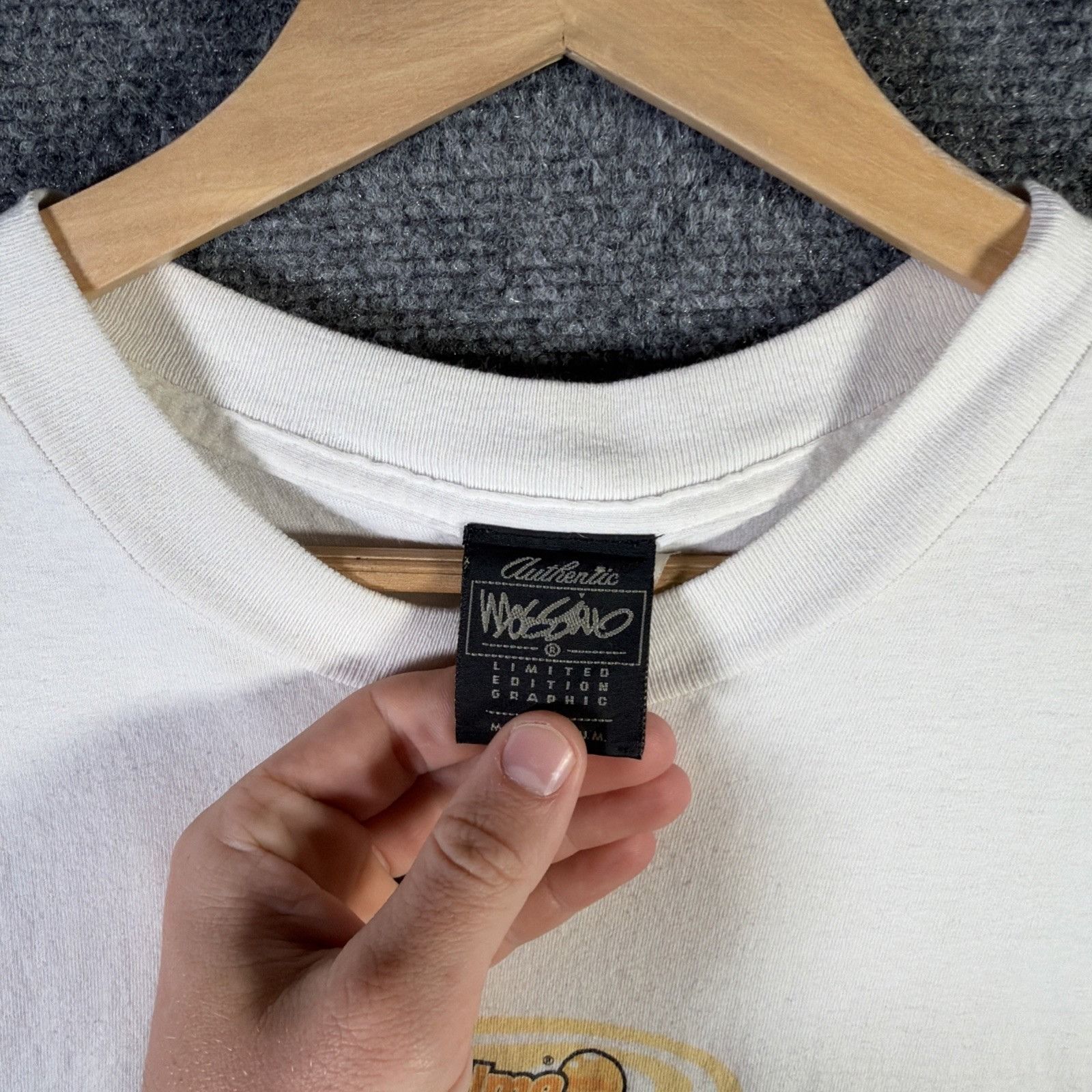 Mossimo Vintage Mossimo Shirt Mens Large White 90s Skate Battery Size US L / EU 52-54 / 3 - 9 Thumbnail