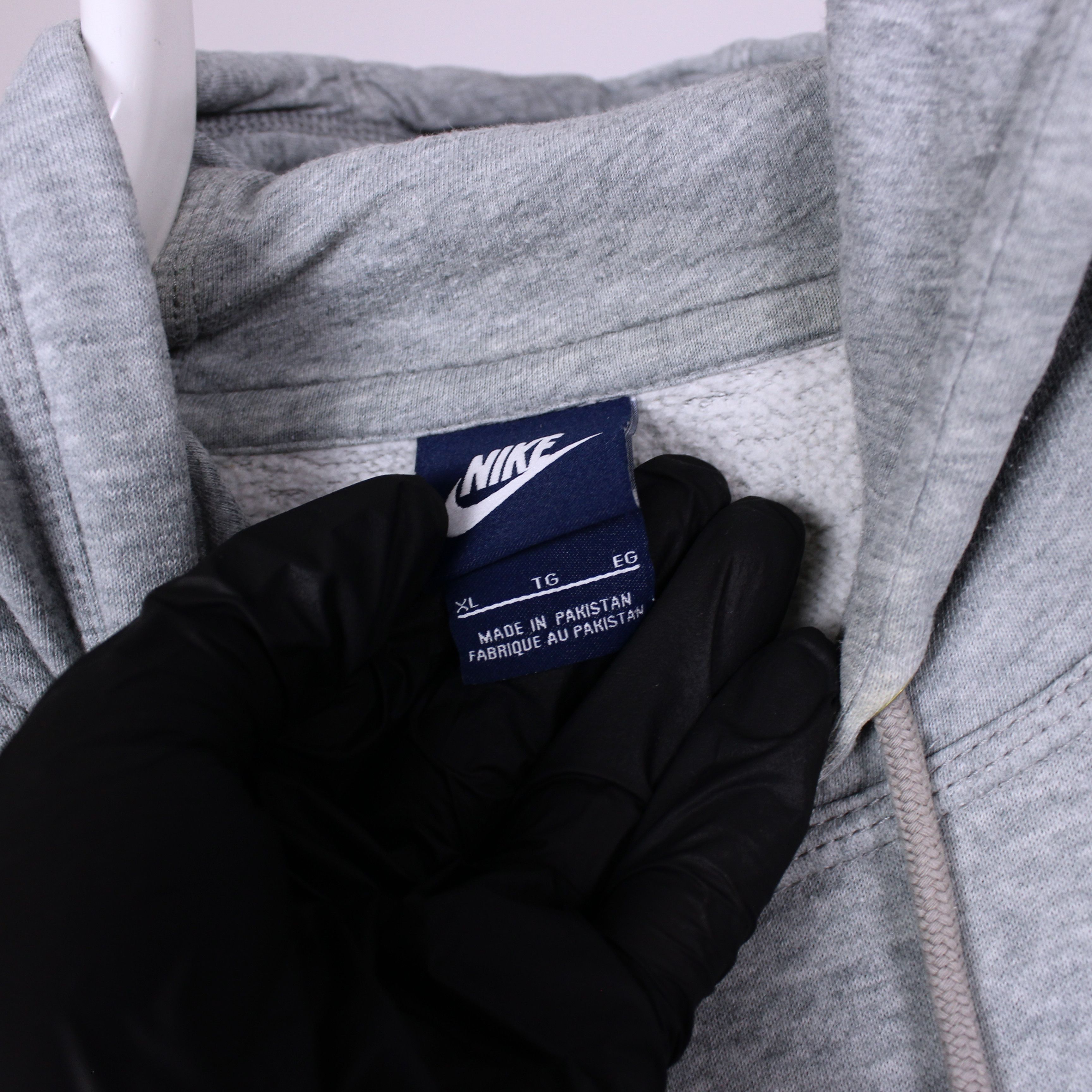 Nike Nike vintage drill hoodie men logo M gray Size US XL / EU 56 / 4 - 5 Thumbnail