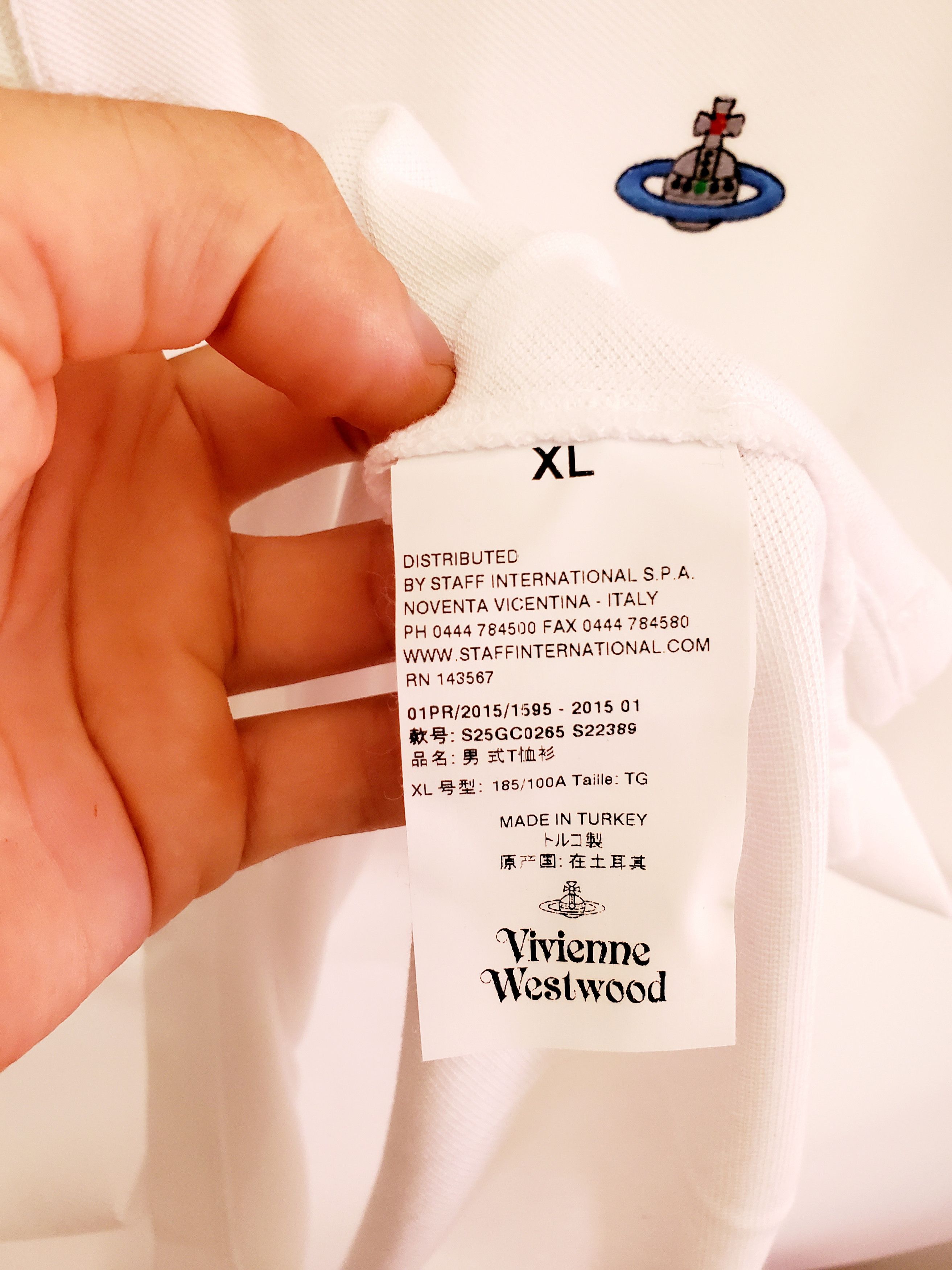Vivienne Westwood Vivienne Westwood Luxury T-Shirt Y2K perfect condition M Size US M / EU 48-50 / 2 - 4 Thumbnail