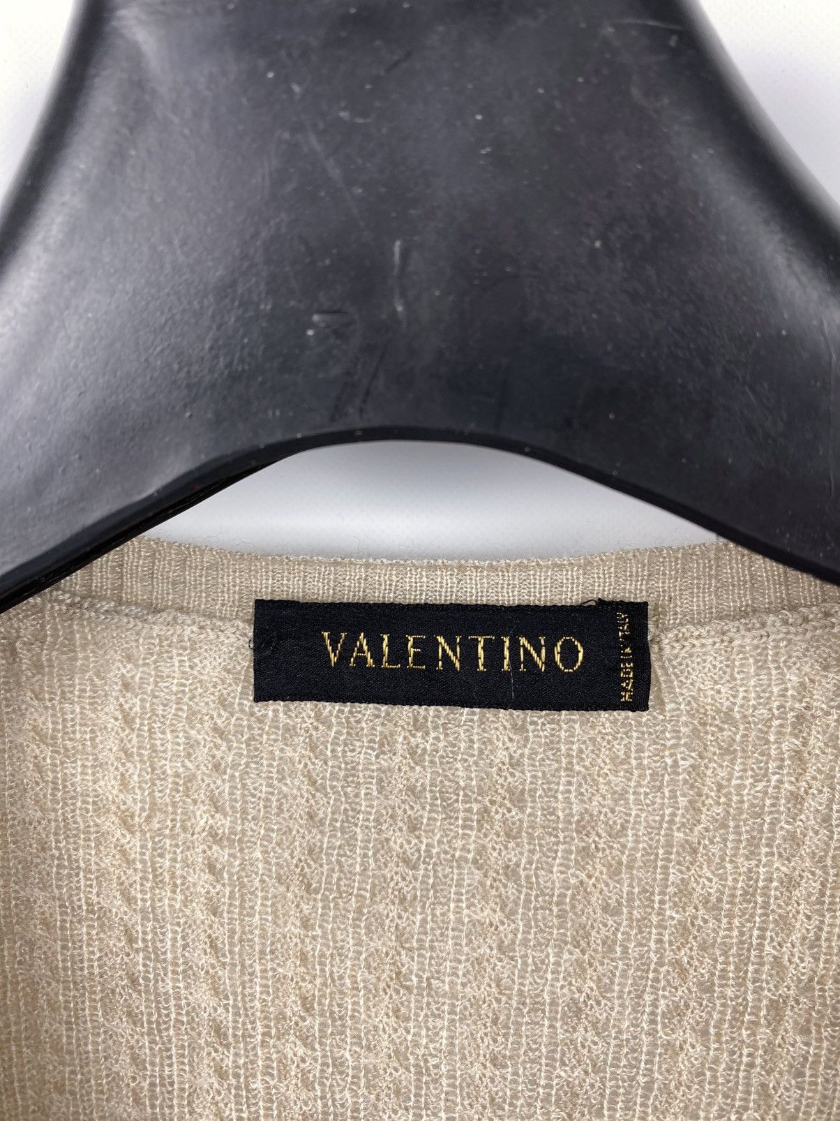 Valentino Valentino Men Pullover V-Neck Cashmere Lightweight Knit XL Size US XL / EU 56 / 4 - 3 Thumbnail