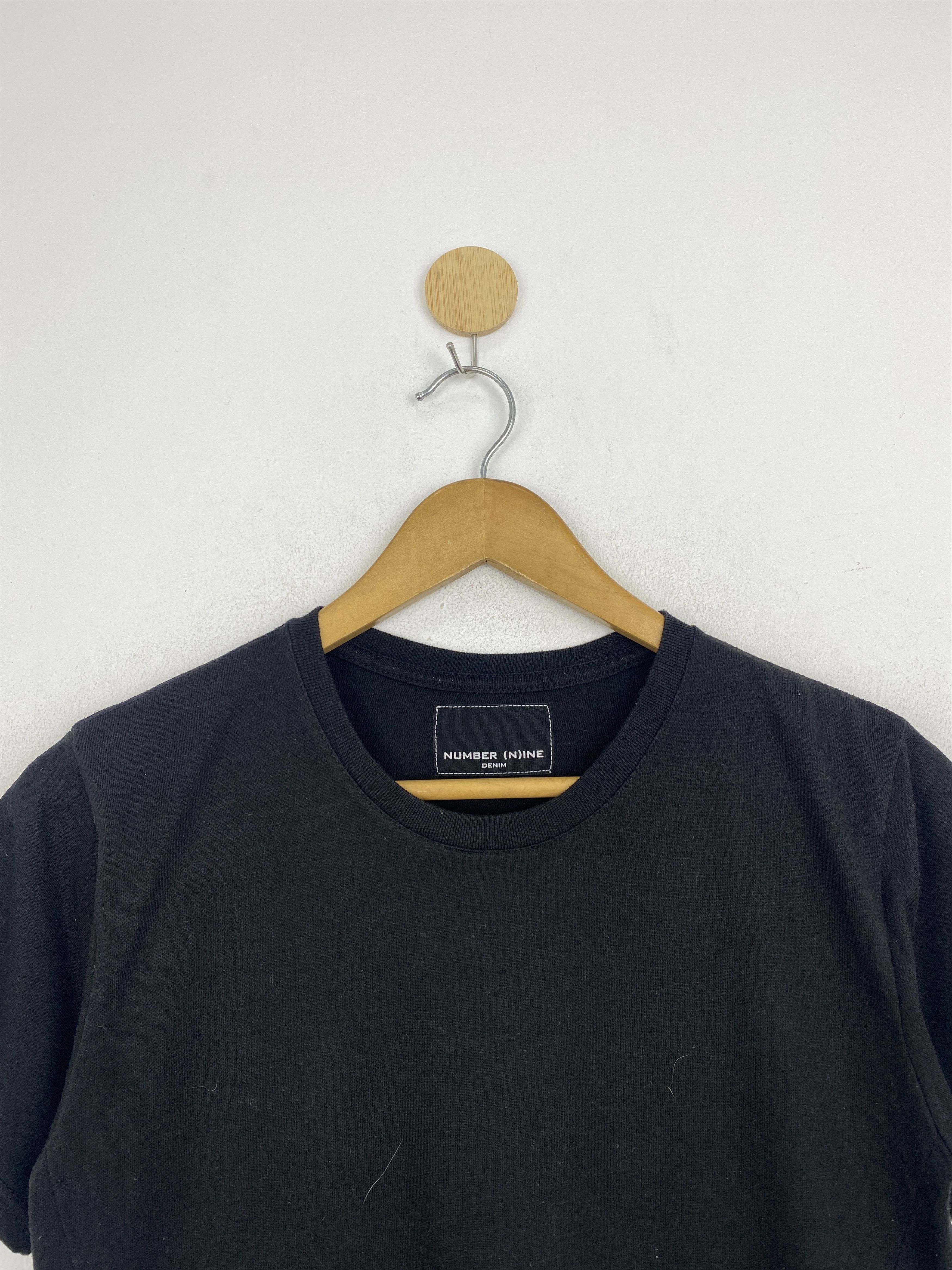 Japanese Brand × Number (N)ine Number (N)ine Crewneck Plain T Shirt Size US S / EU 44-46 / 1 - 3 Thumbnail