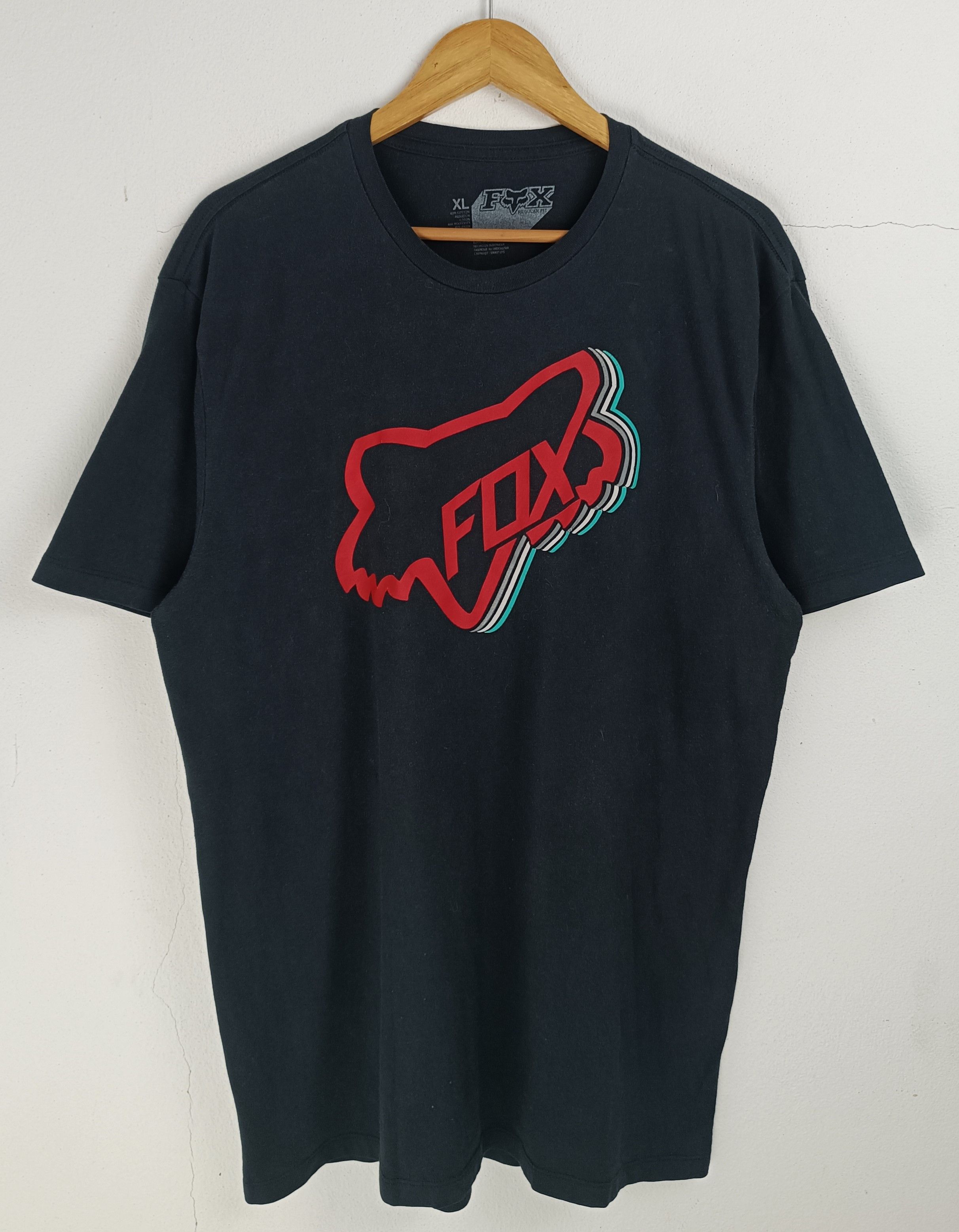 Fox Racing VINTAGE FOX CLASSIC LOGO TEE racing motox bmx extreme Size US M / EU 48-50 / 2 - 3 Thumbnail