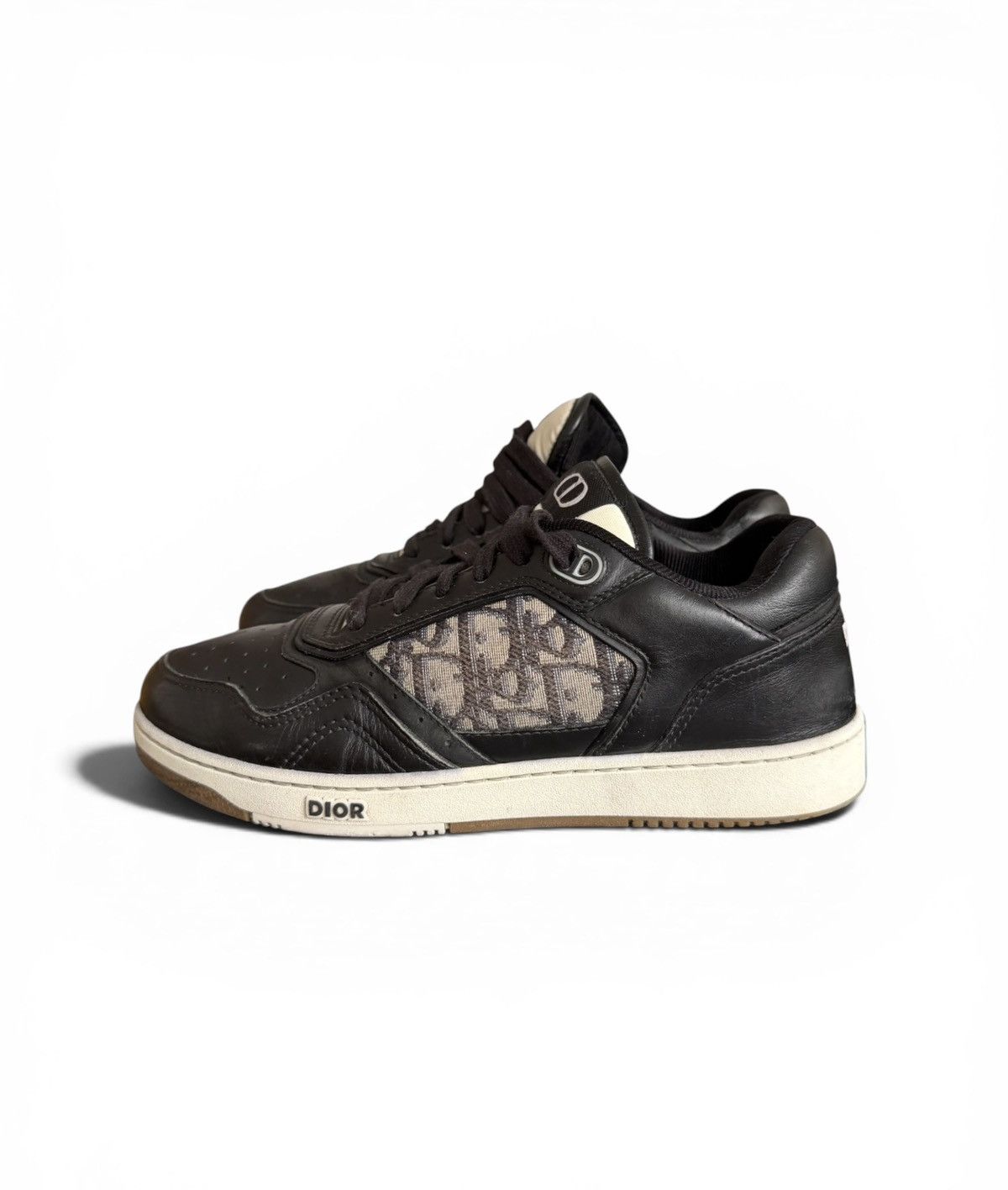 Dior Dior B27 Oblique leather sneakers Size US 6.5 / EU 39-40 - 3 Thumbnail