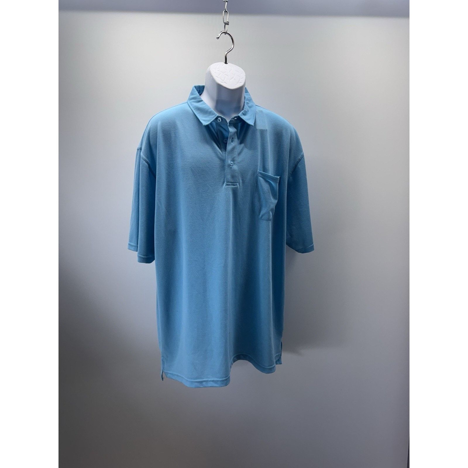 Other F/X Fusion Polo Size Men’s 2XL Moisture Wicking Sea Blue Size US XXL / EU 58 / 5 - 1 Thumbnail