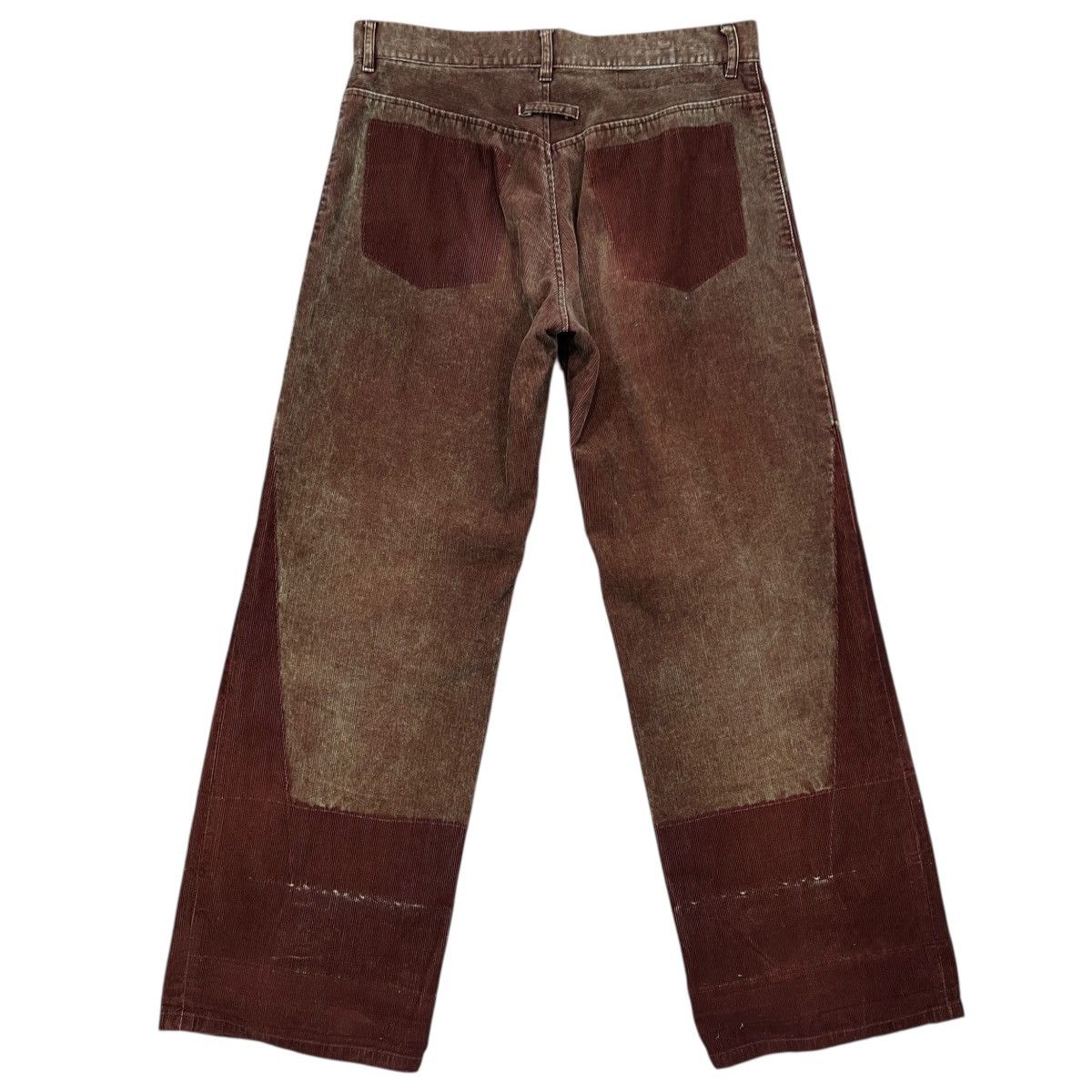Jean Paul Gaultier Jean Paul GAULTIER 90's Trompe-l'oeil Corduroy Wide Pants Size US 44 / EU 60 - 9 Thumbnail