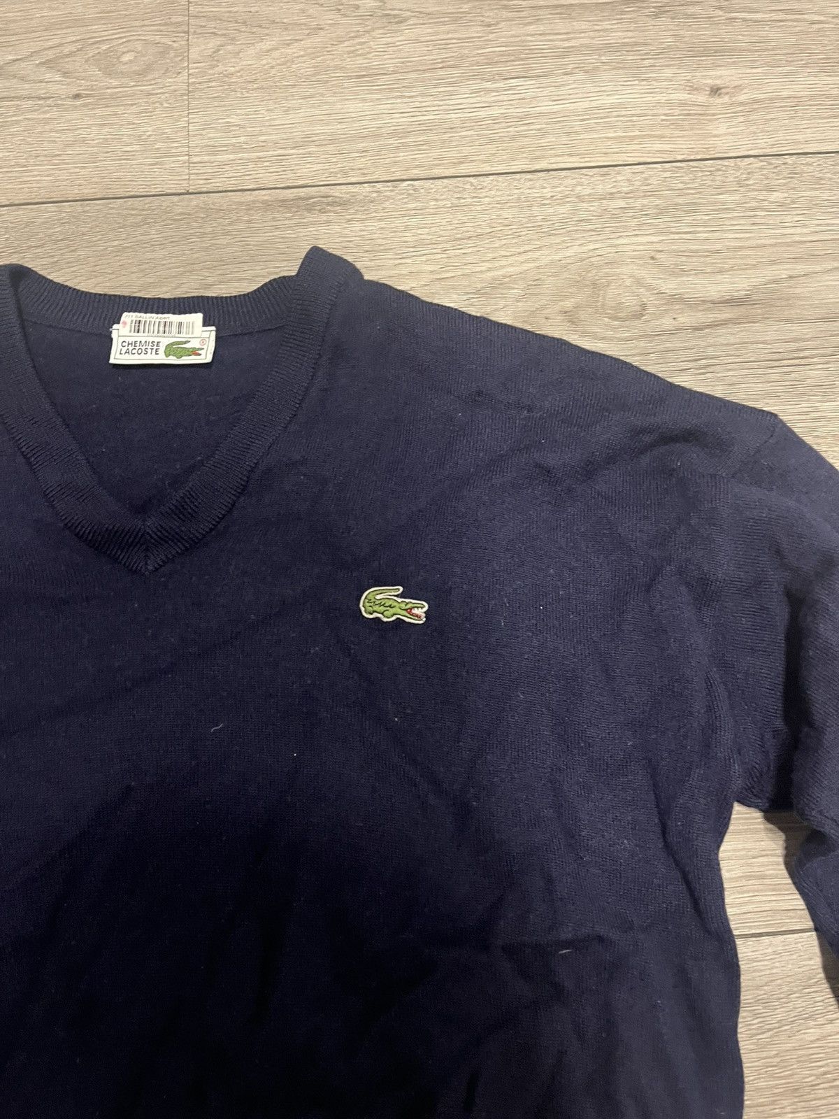 Lacoste × Vintage Vintage Sweater Lacoste Size M / US 6-8 / IT 42-44 - 2 Thumbnail