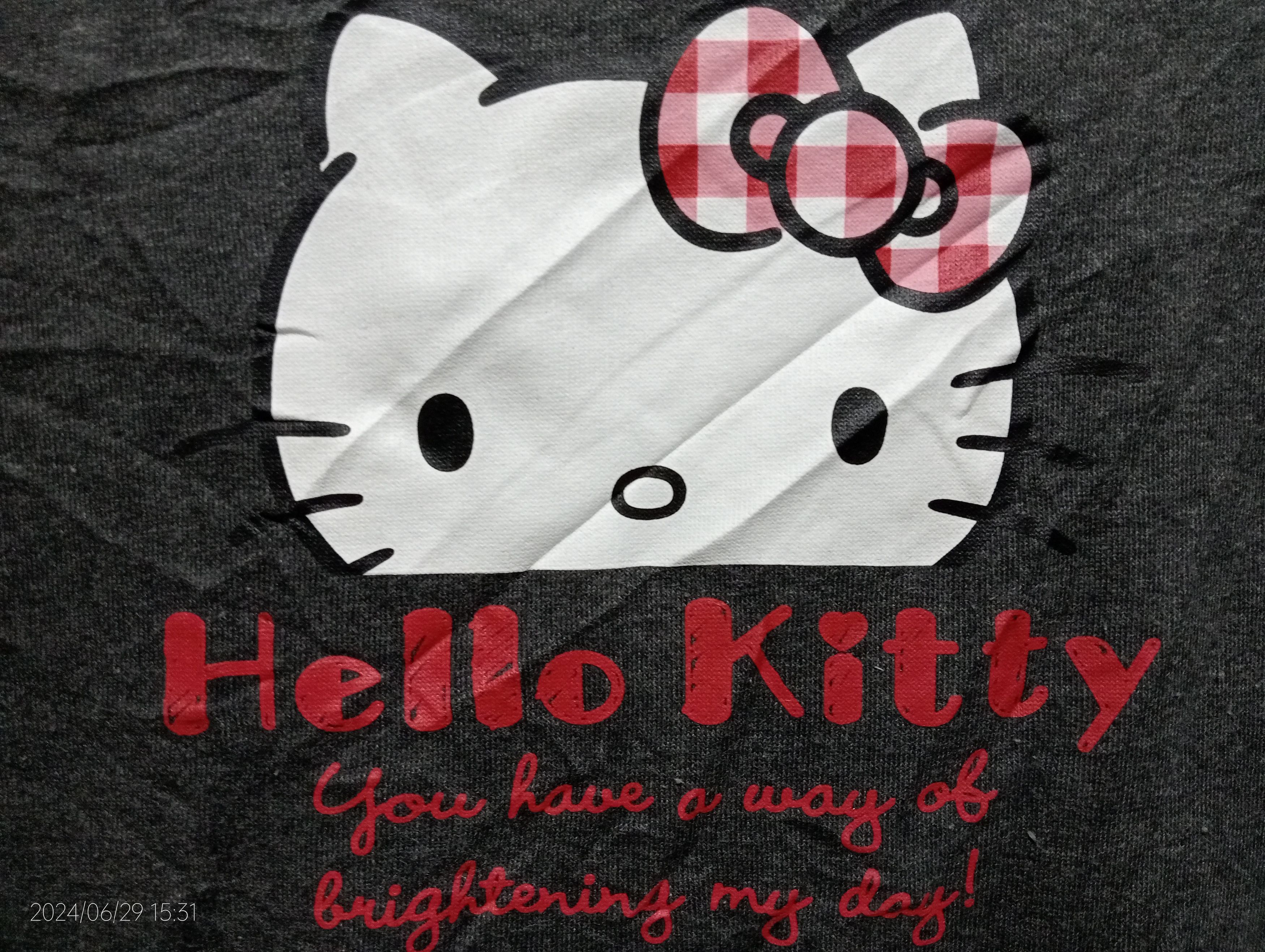 Anime VTG Sanrio Hello Kitty Big Logo Crewneck Sweatshirt Japan Size M / US 6-8 / IT 42-44 - 8 Thumbnail