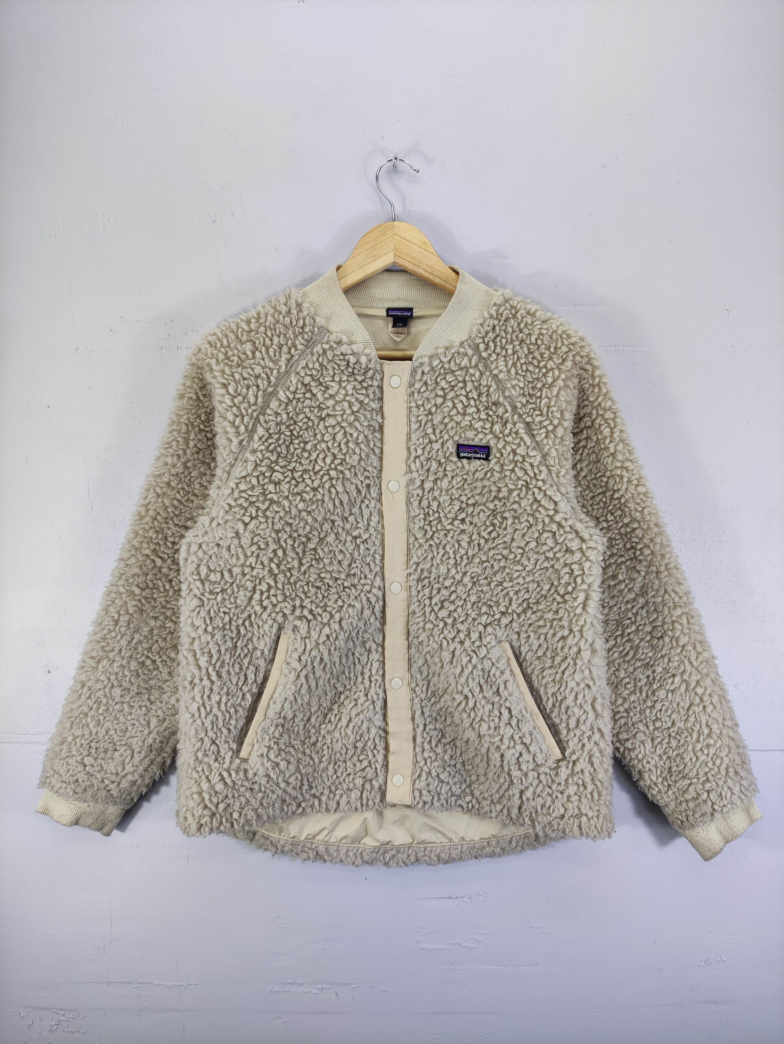 Patagonia Vintage Patagonia Sherpa Snap Button kid Size S / US 4 / IT 40 - 1 Thumbnail