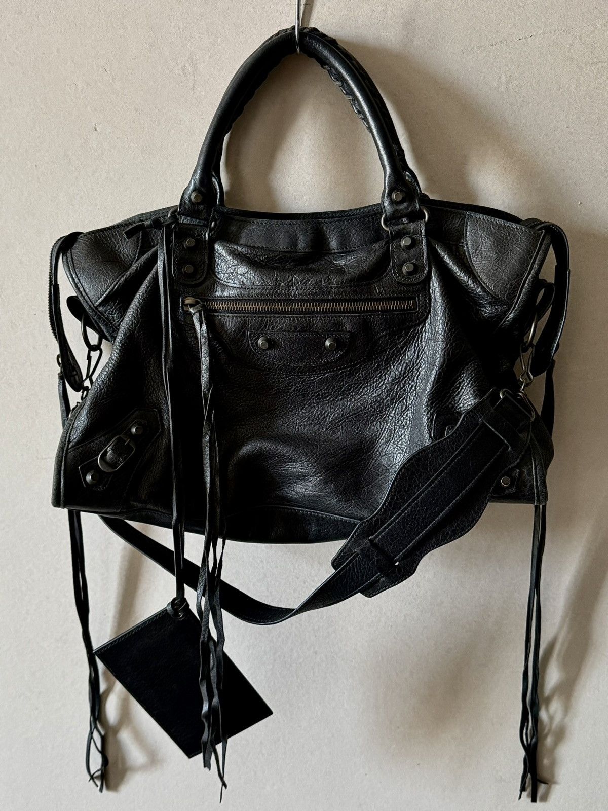 Balenciaga Balenciaga - 2000’s - Classic Motorcycle City - Lambskin Bag Size ONE SIZE - 18 Thumbnail