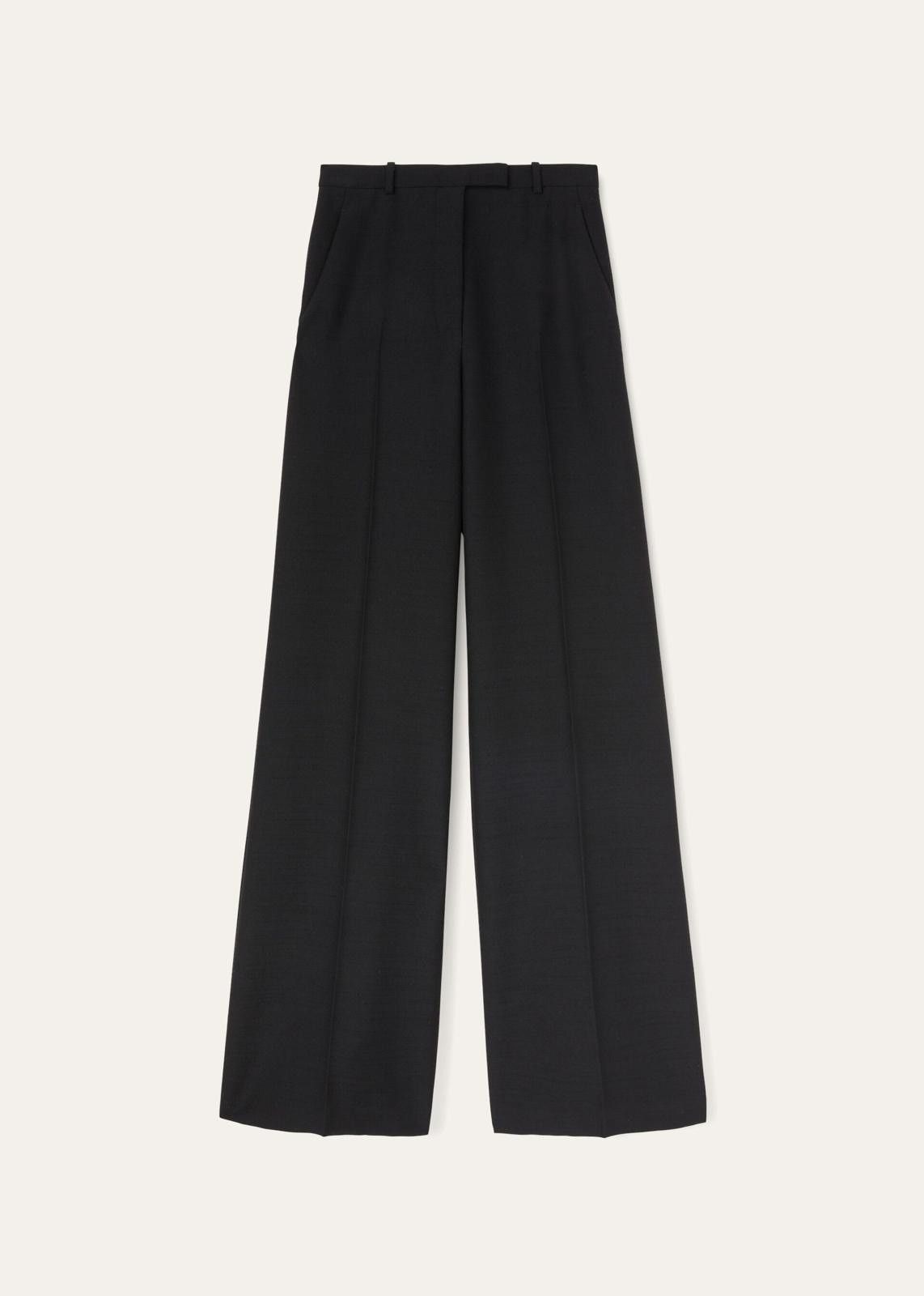 Loro Piana o1srvl11e0425 FAN9783 Emmit Trouser in Black Size 27" / US 4 / IT 40 - 1 Thumbnail