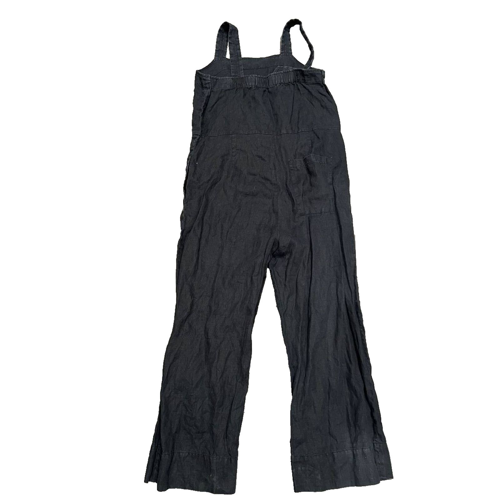 Everlane Everlane Women’s Black Pants Romper Sz 4 A003253 Size 27" / US 4 / IT 40 - 8 Thumbnail