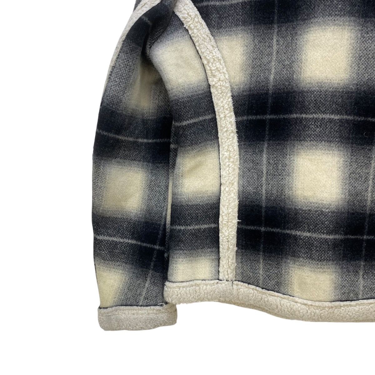 If Six Was Nine 🔥Awesome Gb Skin Plaid Tartan Shearling Jacket Size US M / EU 48-50 / 2 - 8 Thumbnail