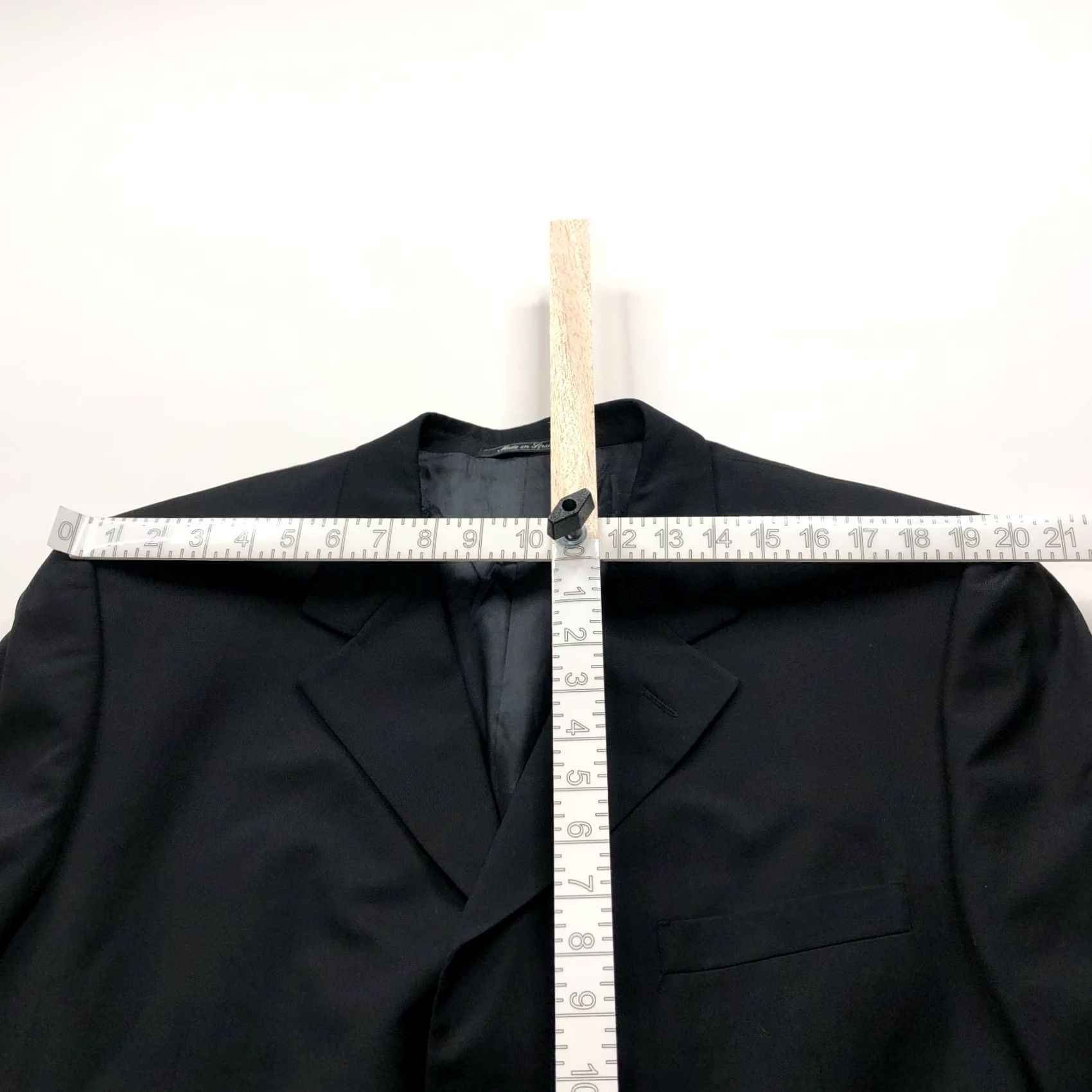 Versace Versace Blazer Four-Button 4Button Wool Black Men Regular US 48 Jacket Sport Coat Size 48R - 5 Thumbnail