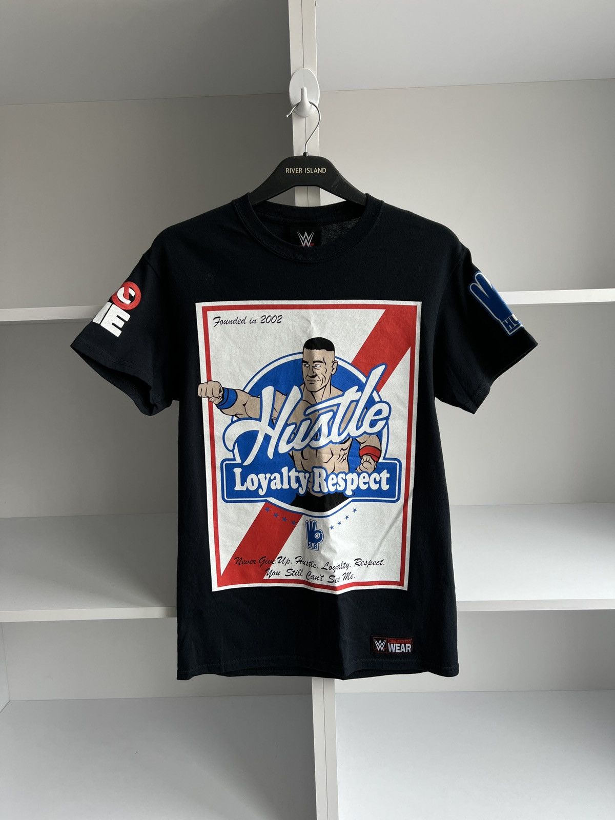 Vintage × WWE John Cena WWE Never Give Up Tee Size US S / EU 44-46 / 1 - 3 Thumbnail