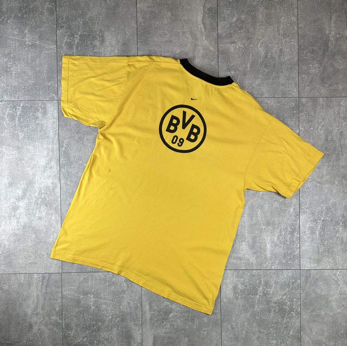Nike Nike Borrusia Dortmund 90S Cotton Soccer Football T-Shirt Size US L / EU 52-54 / 3 - 2 Thumbnail