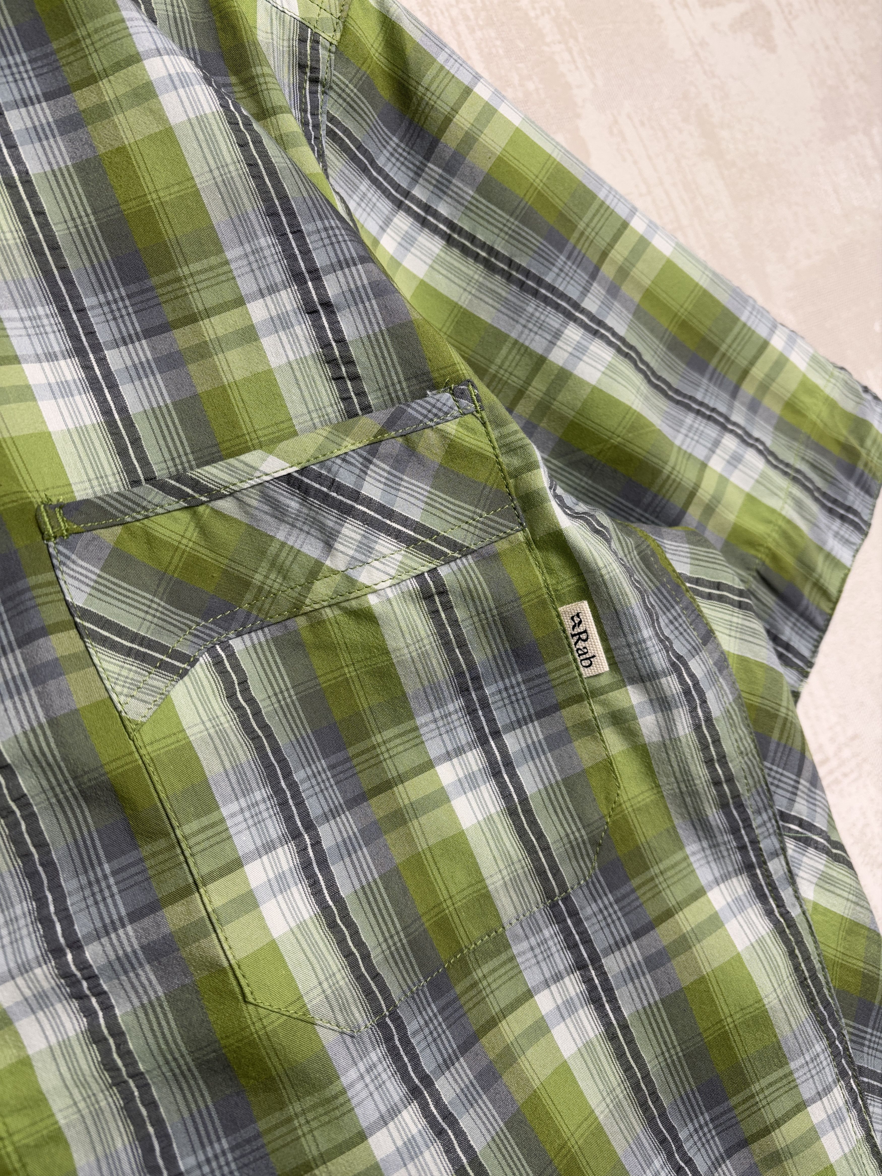 Rab Rab Onsight Shirt Check Short Sleeve Men's Size US L / EU 52-54 / 3 - 4 Thumbnail