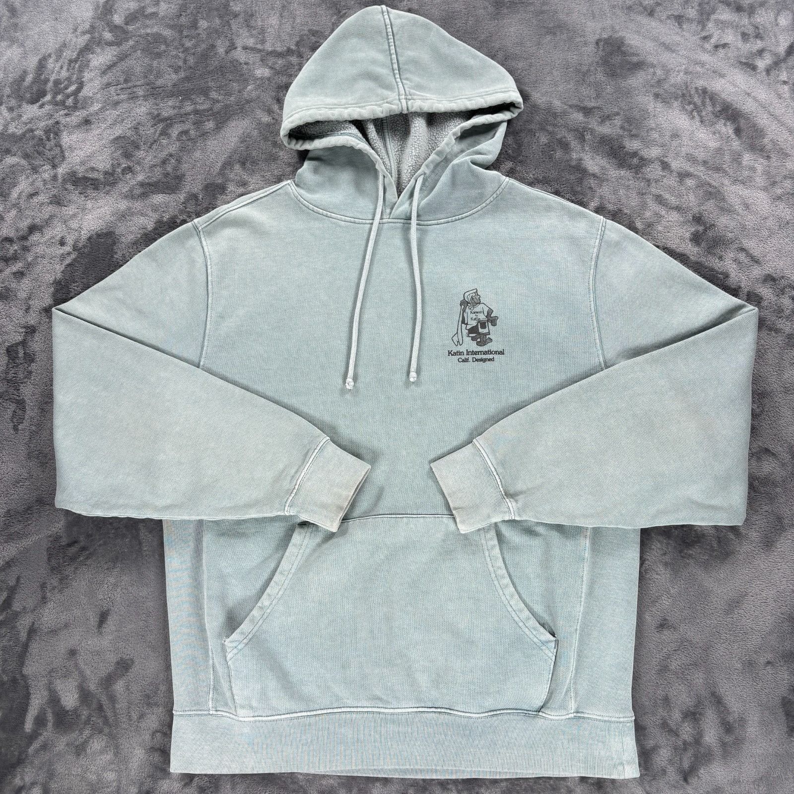 Katin Katin International Hoodie Men Medium Green Surf Graphic Log Size US M / EU 48-50 / 2 - 2 Thumbnail