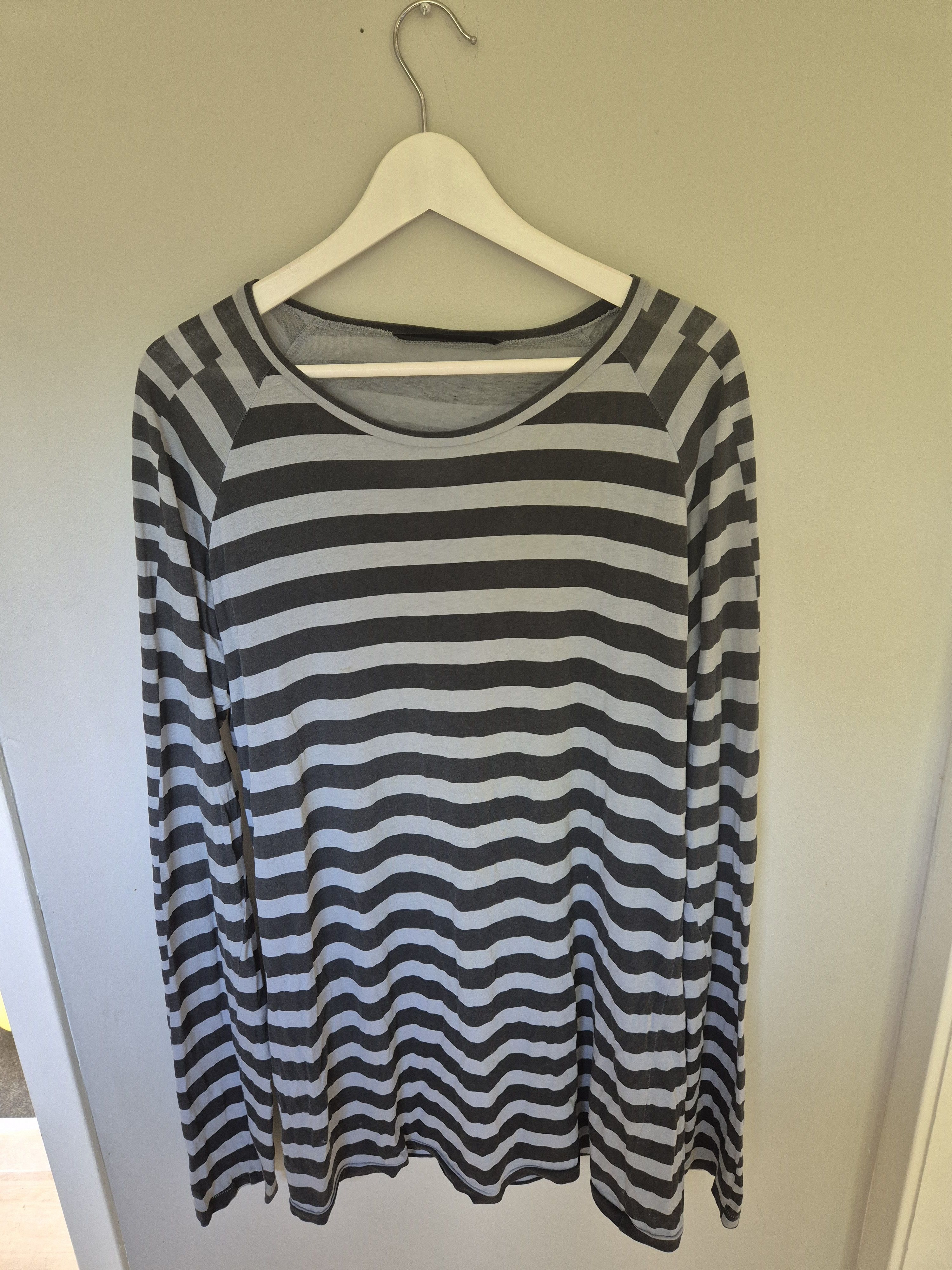 Haider Ackermann Haider Ackermann oversized striped longsleeve Size US S / EU 44-46 / 1 - 1 Thumbnail