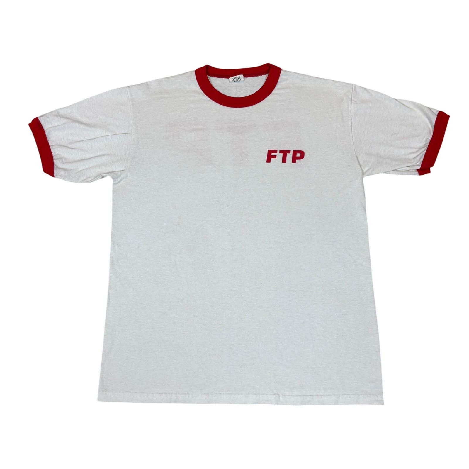 Fuck The Population FTP F*ck the Population Logo Ringer Tee Shirt Men's Large Size US L / EU 52-54 / 3 - 2 Thumbnail
