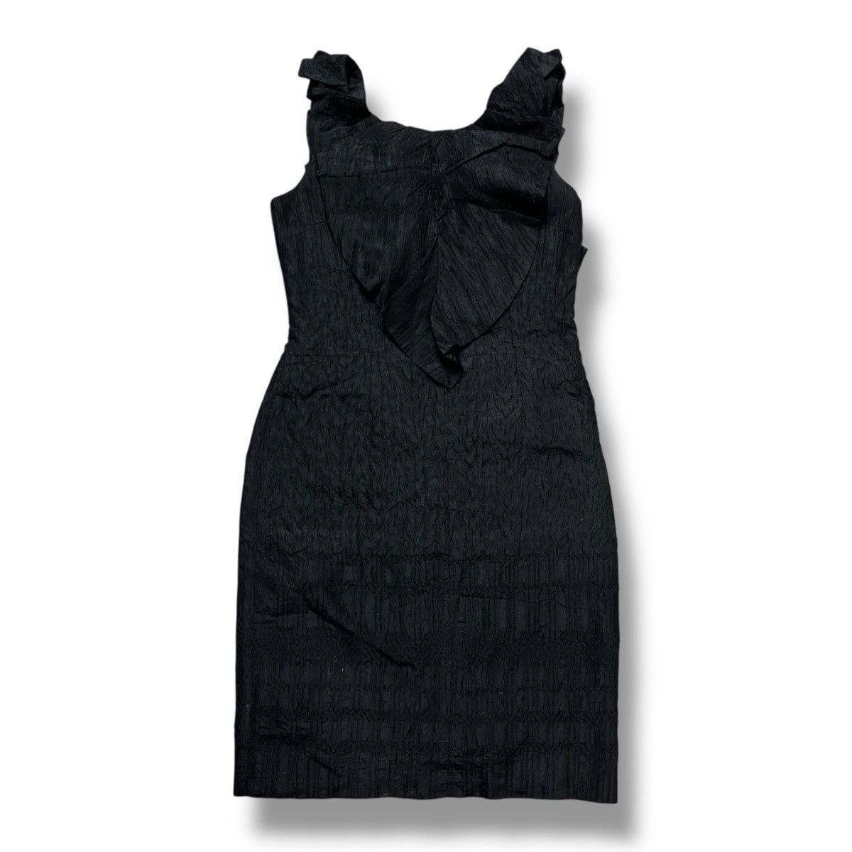 Moschino Black dress pleated moschino midi dress Size S / US 4 / IT 40 - 10 Thumbnail