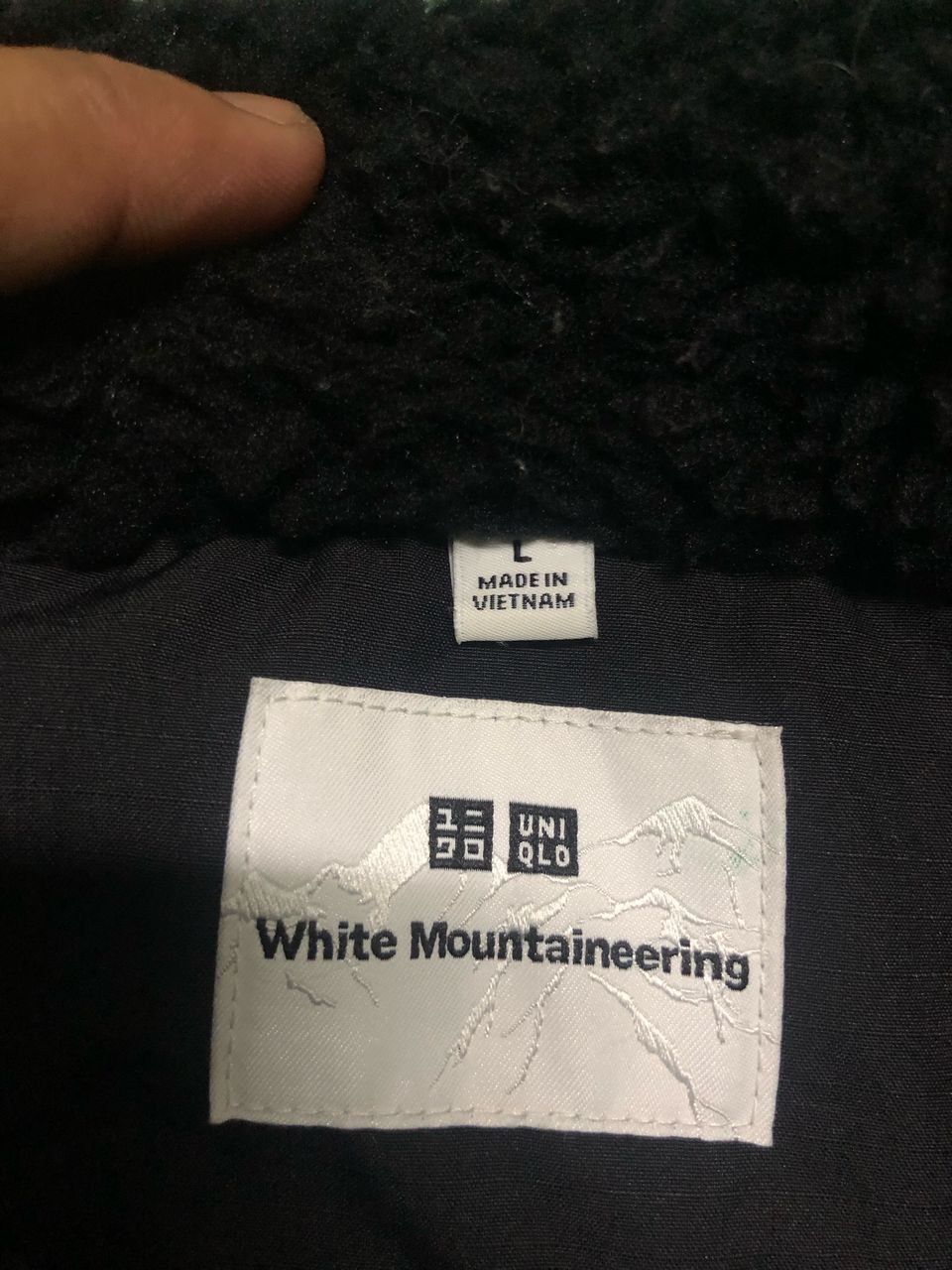 Uniqlo × White Mountaineering UNIQLO WHITE MOUNTAINEERING DEEP PILE HALF BUTTON FLEECE Size US L / EU 52-54 / 3 - 11 Thumbnail