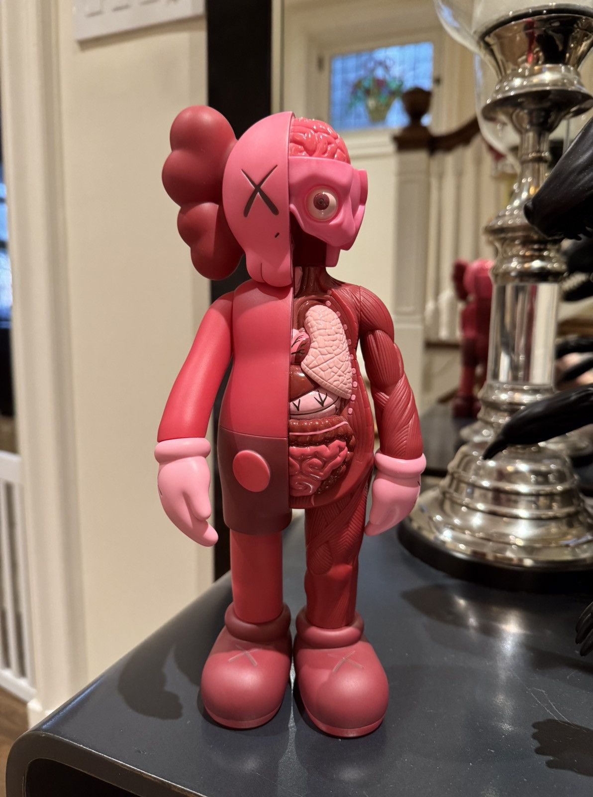 image of Kaws Companion Flayed Open Edition - Red in Pink, Men's