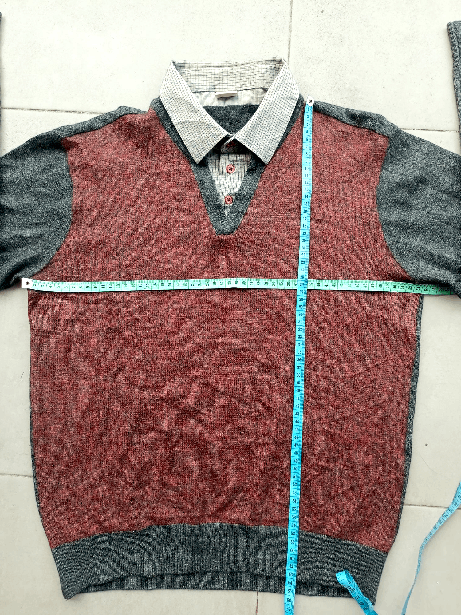 Japanese Brand Double Layer Parkland Light Knit Wear Size US L / EU 52-54 / 3 - 8 Thumbnail
