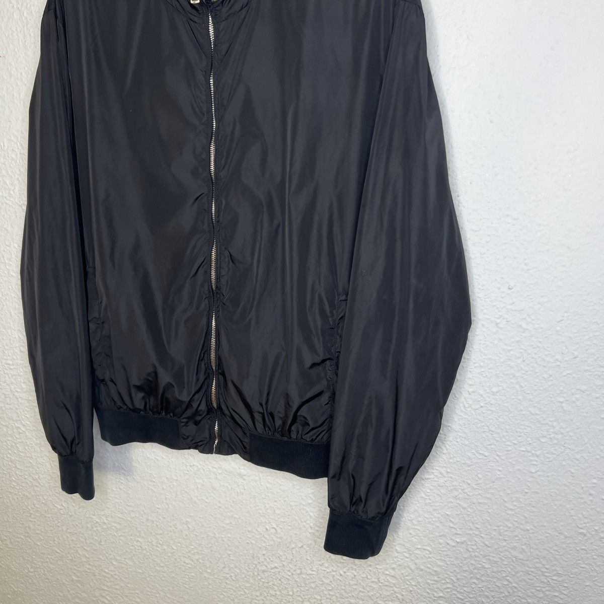 Gucci Gucci Tom Ford Bomber Jacket Black Nylon Y2K Stripe Logo Size US M / EU 48-50 / 2 - 3 Thumbnail