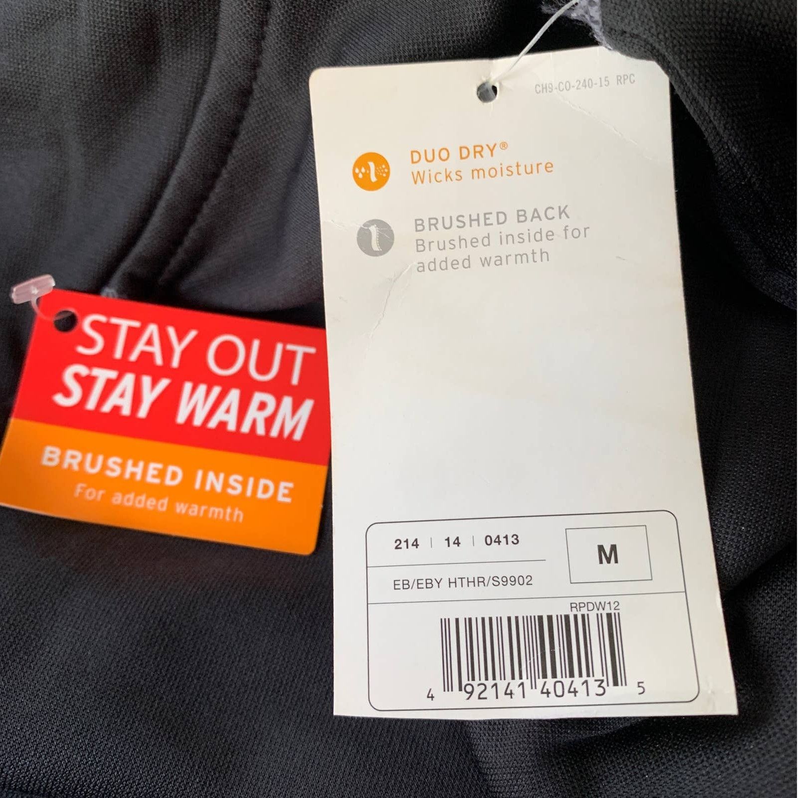 Champion Champion Men's Size M Jacket Hoodie Duo Dry Thumb holes NEW Size US M / EU 48-50 / 2 - 9 Thumbnail