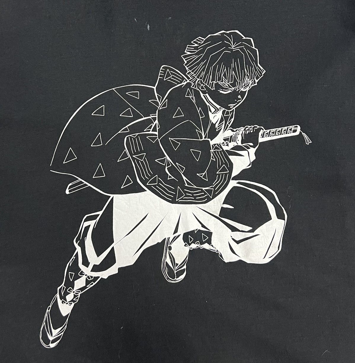 Anime × Japanese Brand KIMETSU NO YAIBA ZENITSU AGATSUMA THUNDER BREATHING SHIRT Size US XL / EU 56 / 4 - 3 Thumbnail