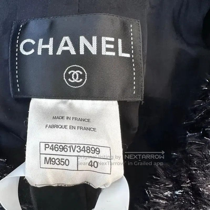 Chanel Chanel Black Women's Coat, Size S . Size S / US 4 / IT 40 - 4 Thumbnail