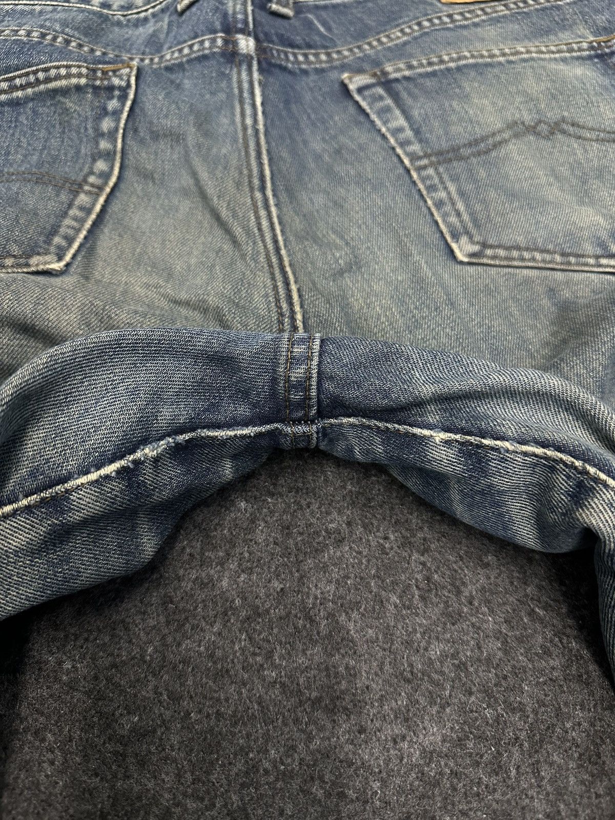 Vintage 90s Bobson Chesskin Faded Washed Denim Size 36 F40 Size US 36 / EU 52 - 7 Thumbnail
